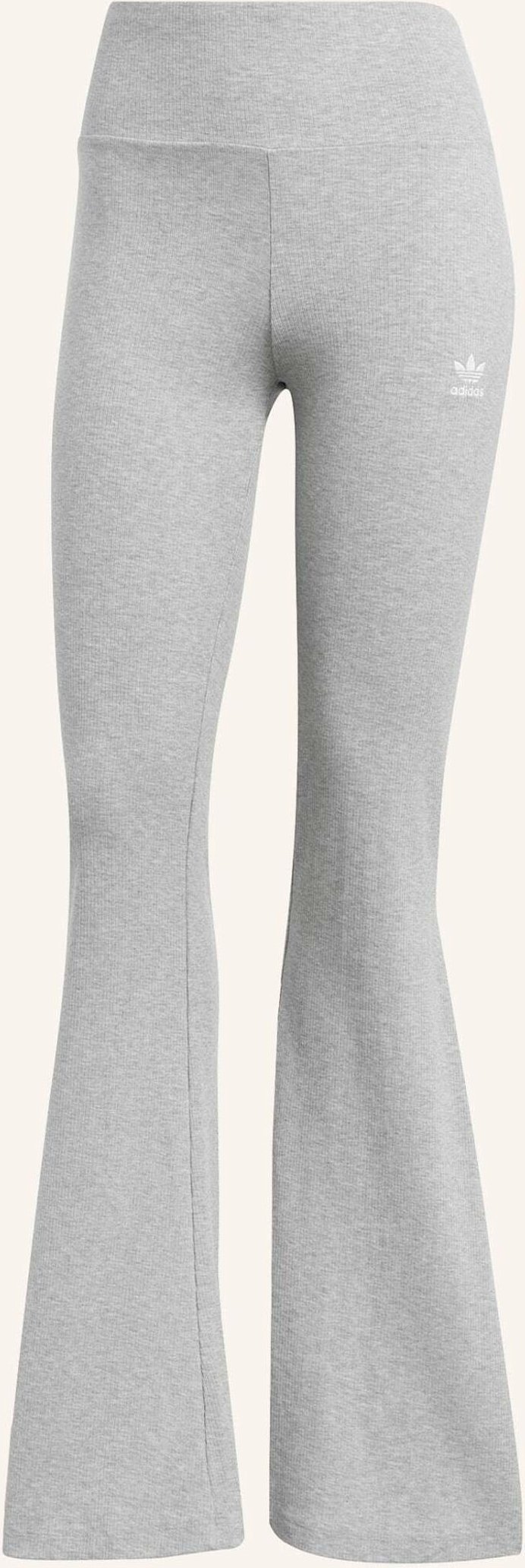 Adidas Originals Essentials Rib Flared Leggings grau