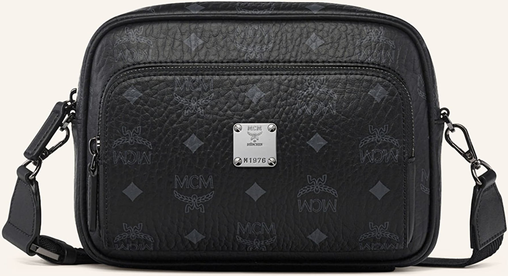 Mcm Umhängetasche schwarz