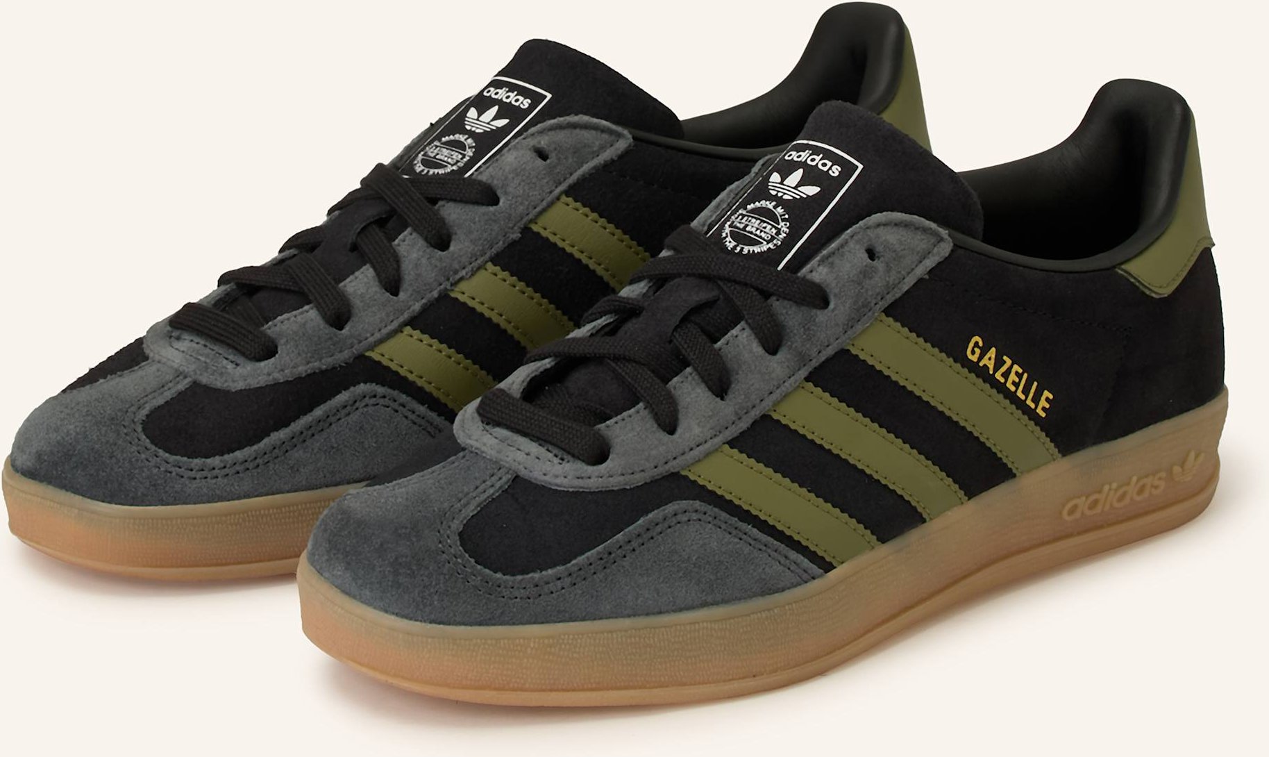 Adidas Originals Sneaker Gazelle Indoor schwarz