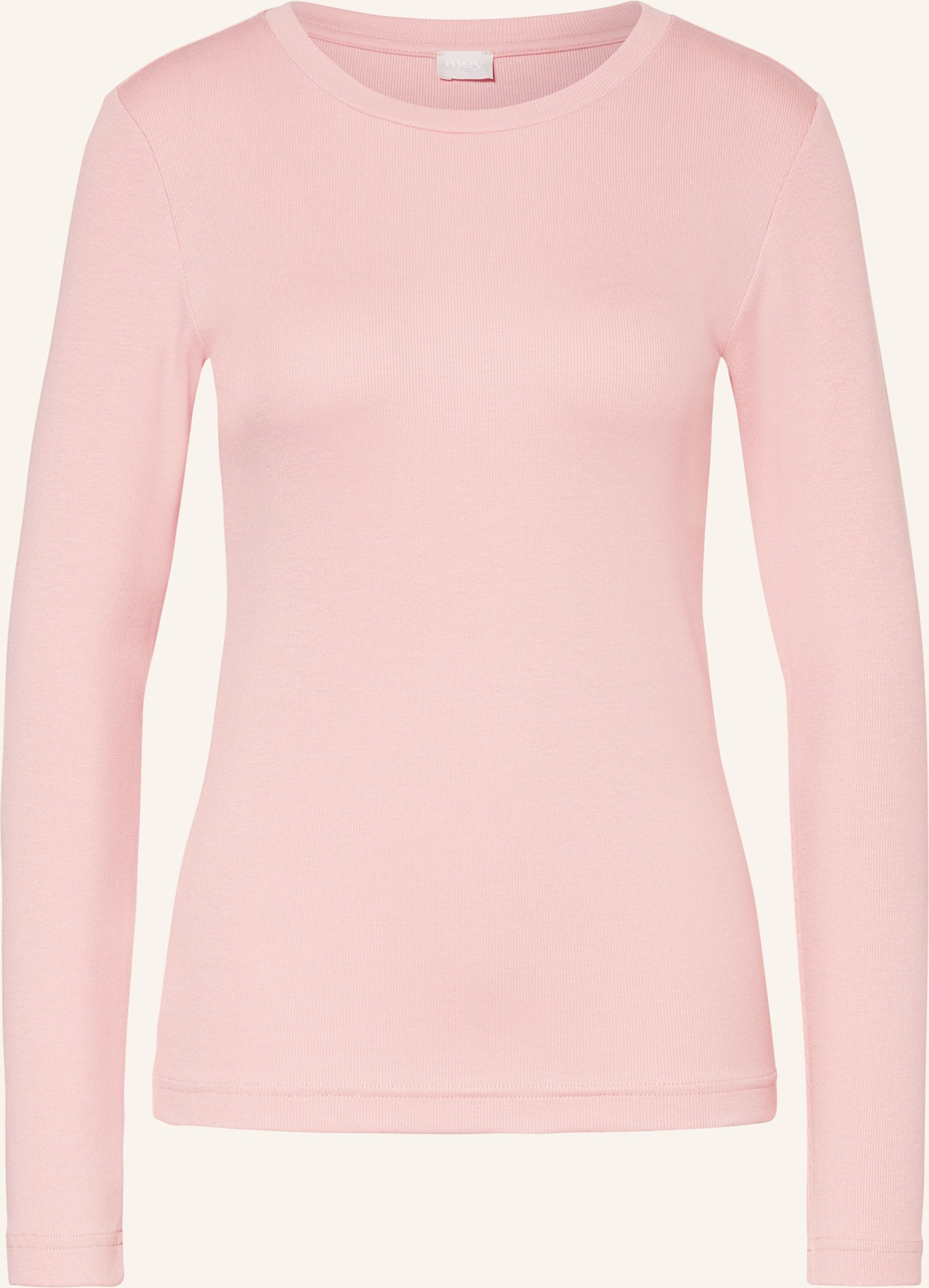 Mey Schlafshirt Serie Modern Rib rosa