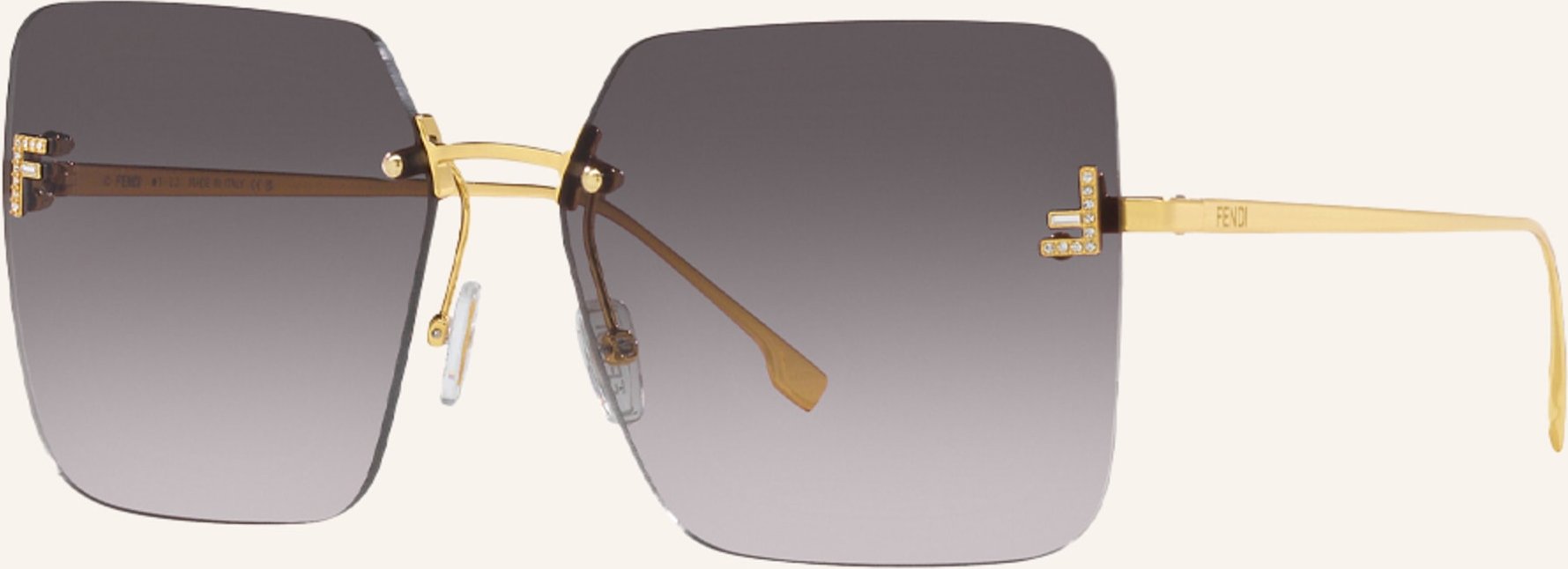 Fendi Sonnenbrille fn000672 gold