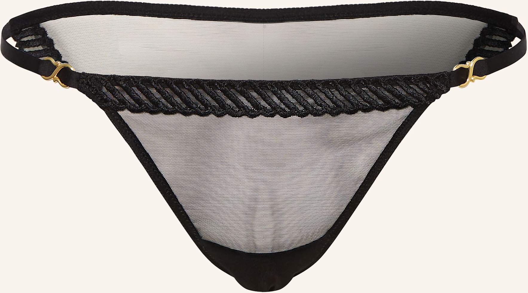 Thumbnail - Aubade Slip Sheer Emotion schwarz
