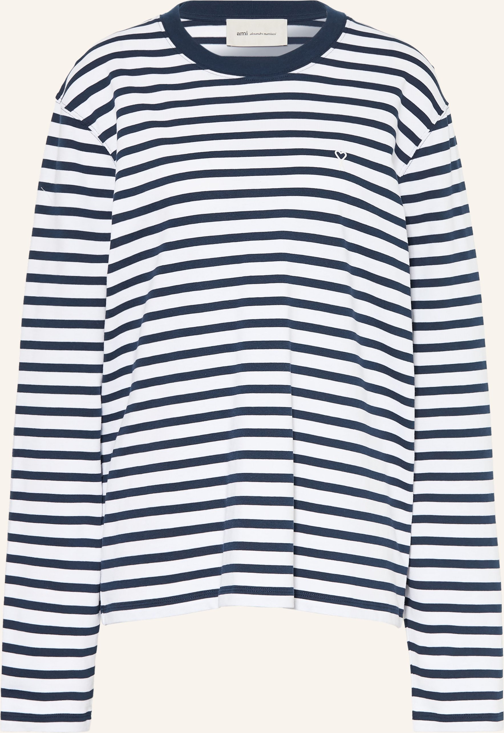 Ami Paris Longsleeve blau