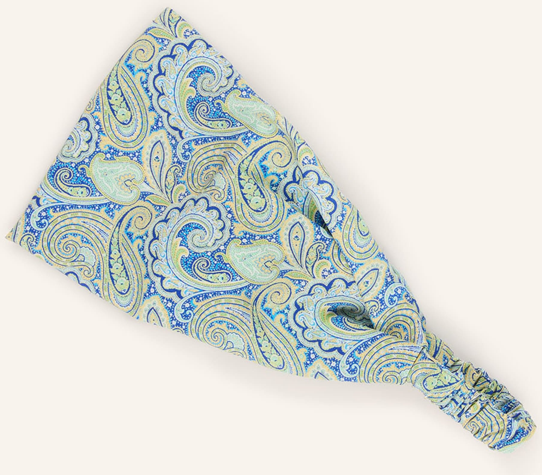 Etro Haarband Aus Seide blau