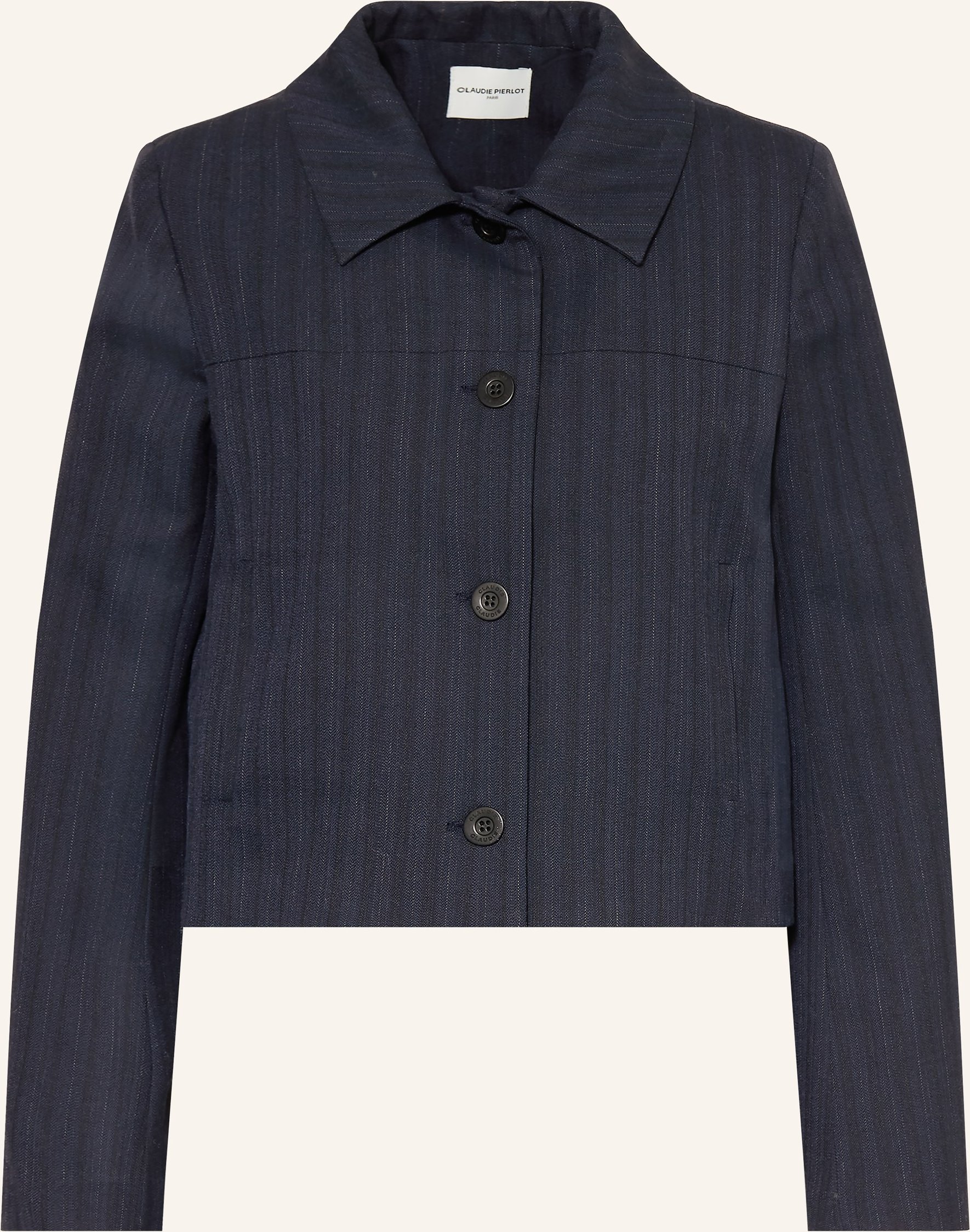 Claudie Pierlot Kastenjacke blau