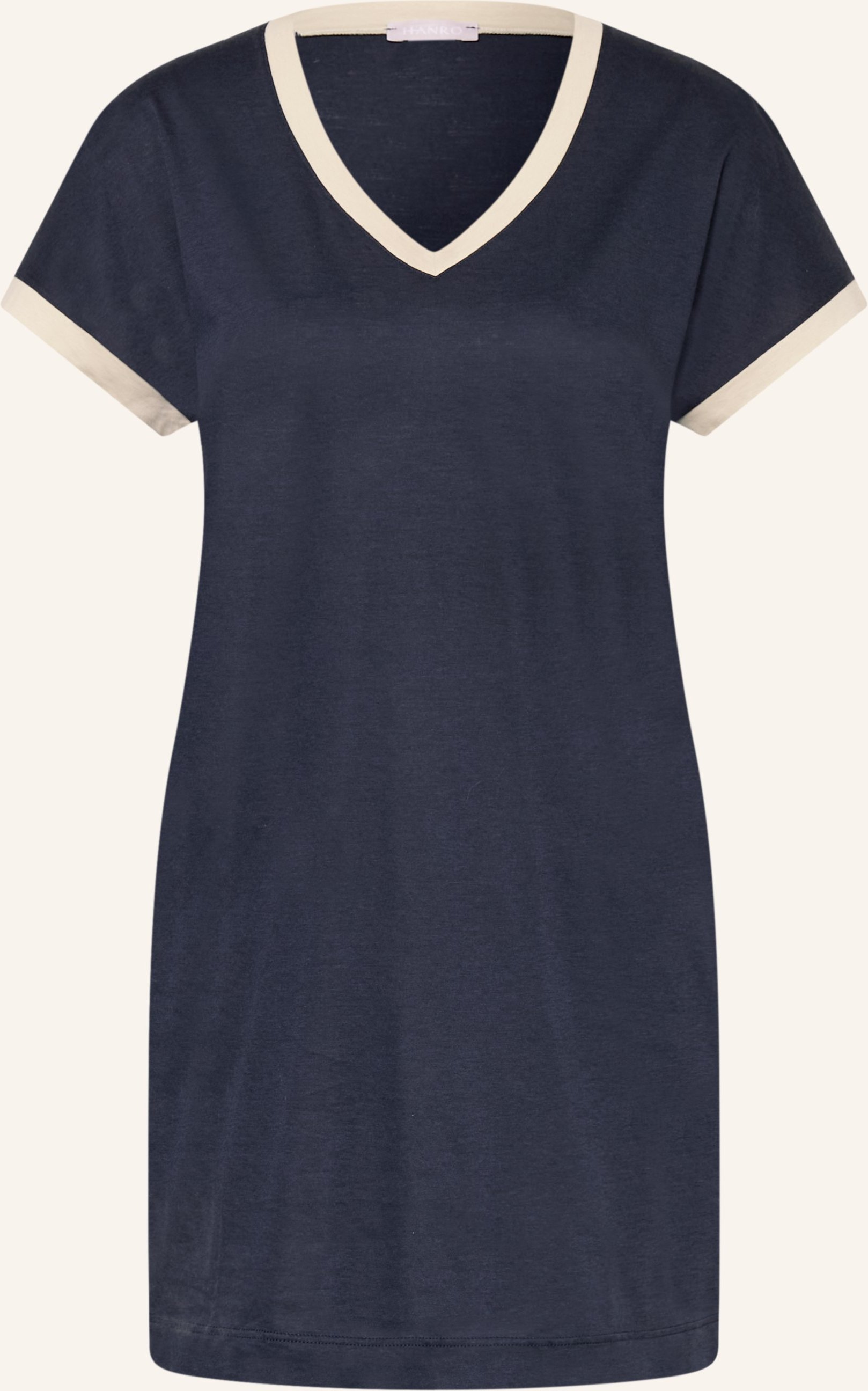 Hanro Nachthemd Laura blau