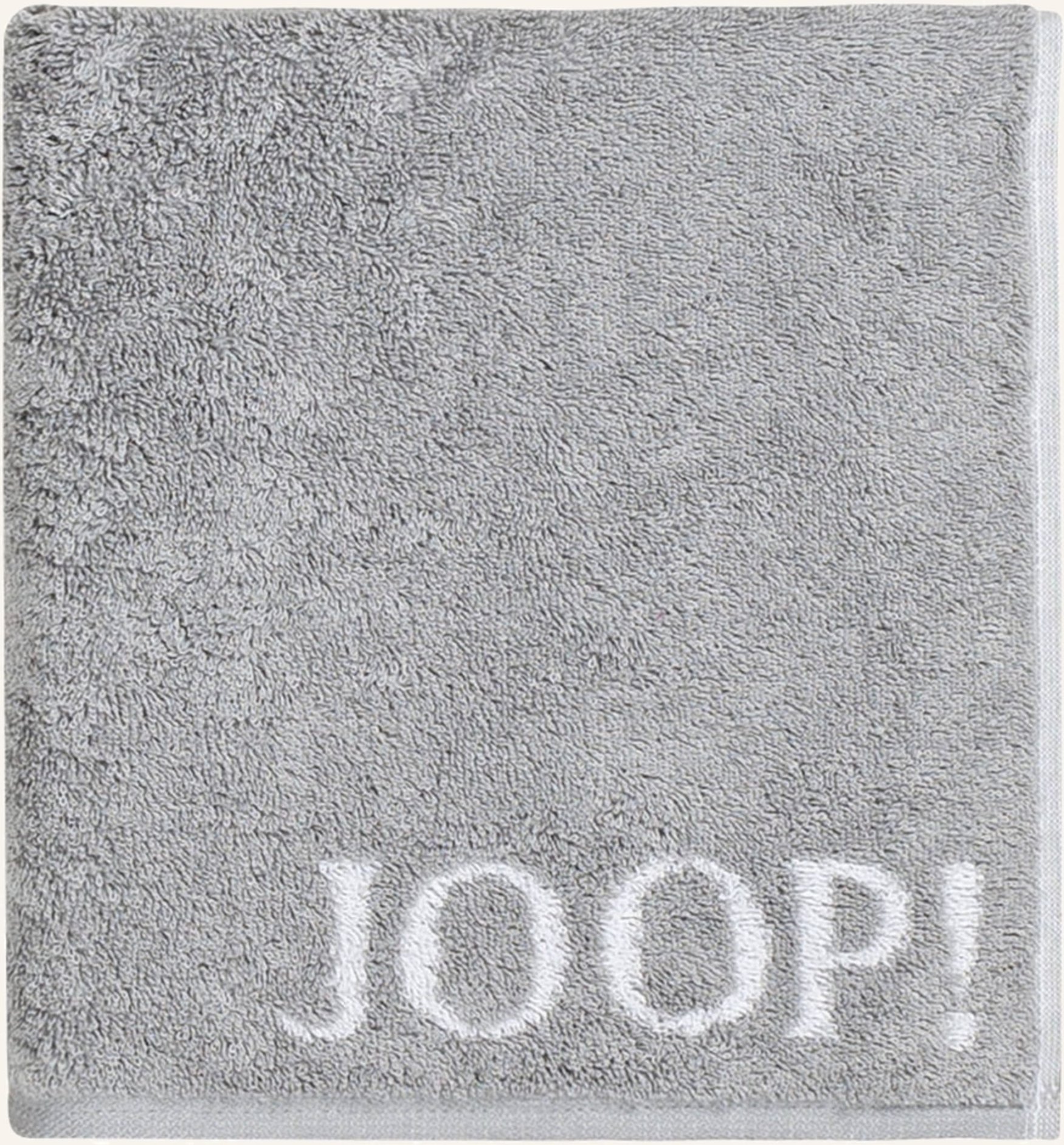 Joop! Handtuch Classic Doubleface grau