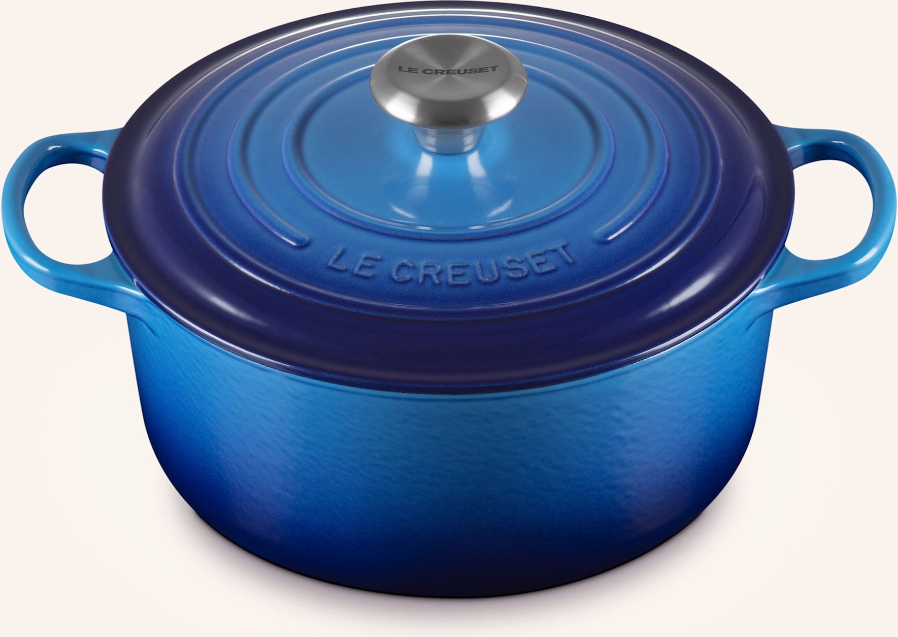 Le Creuset Bräter Signature blau