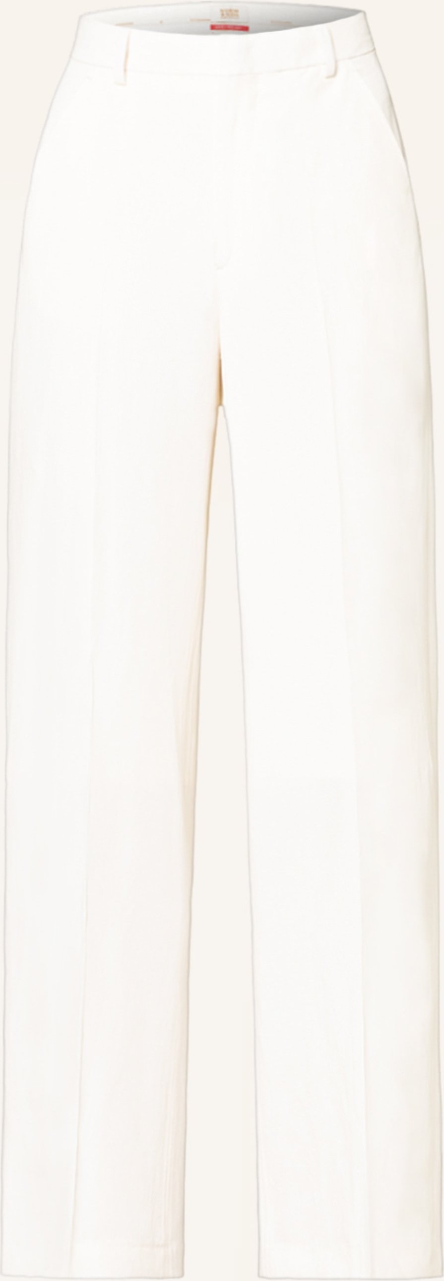 Thumbnail - Scotch & Soda Marlenehose weiss