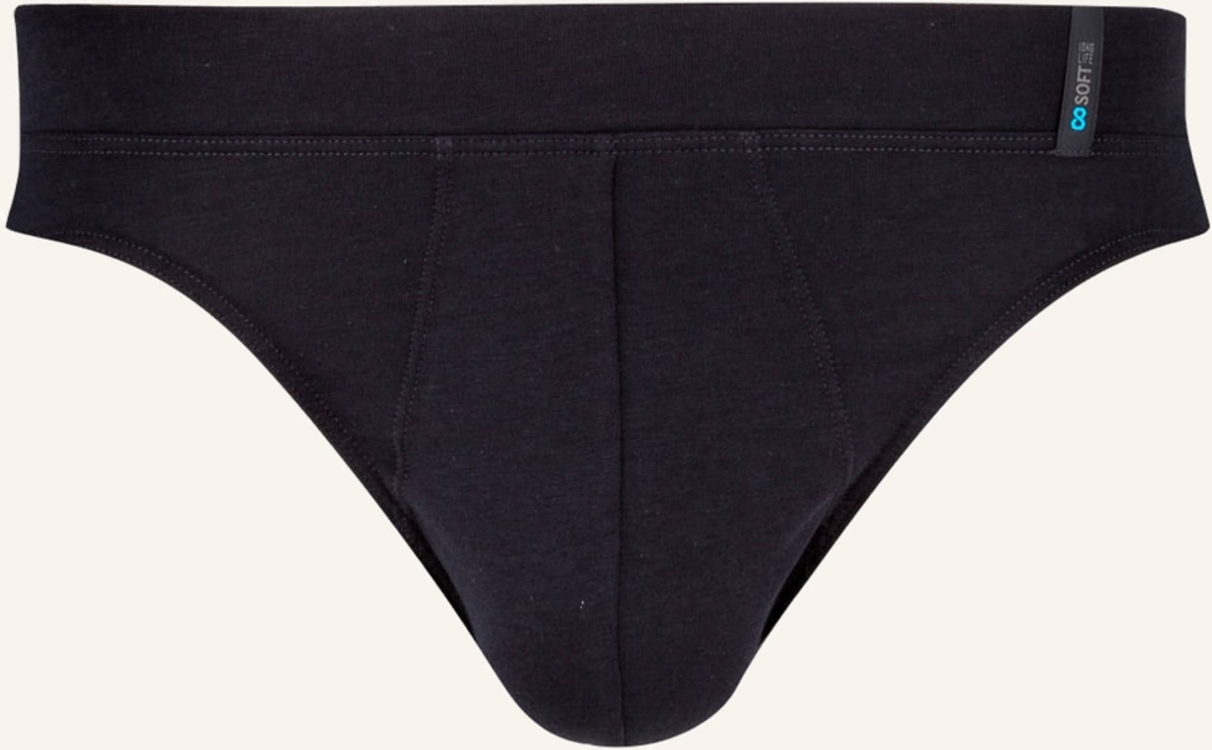 Schiesser Slip Long Life Soft blau