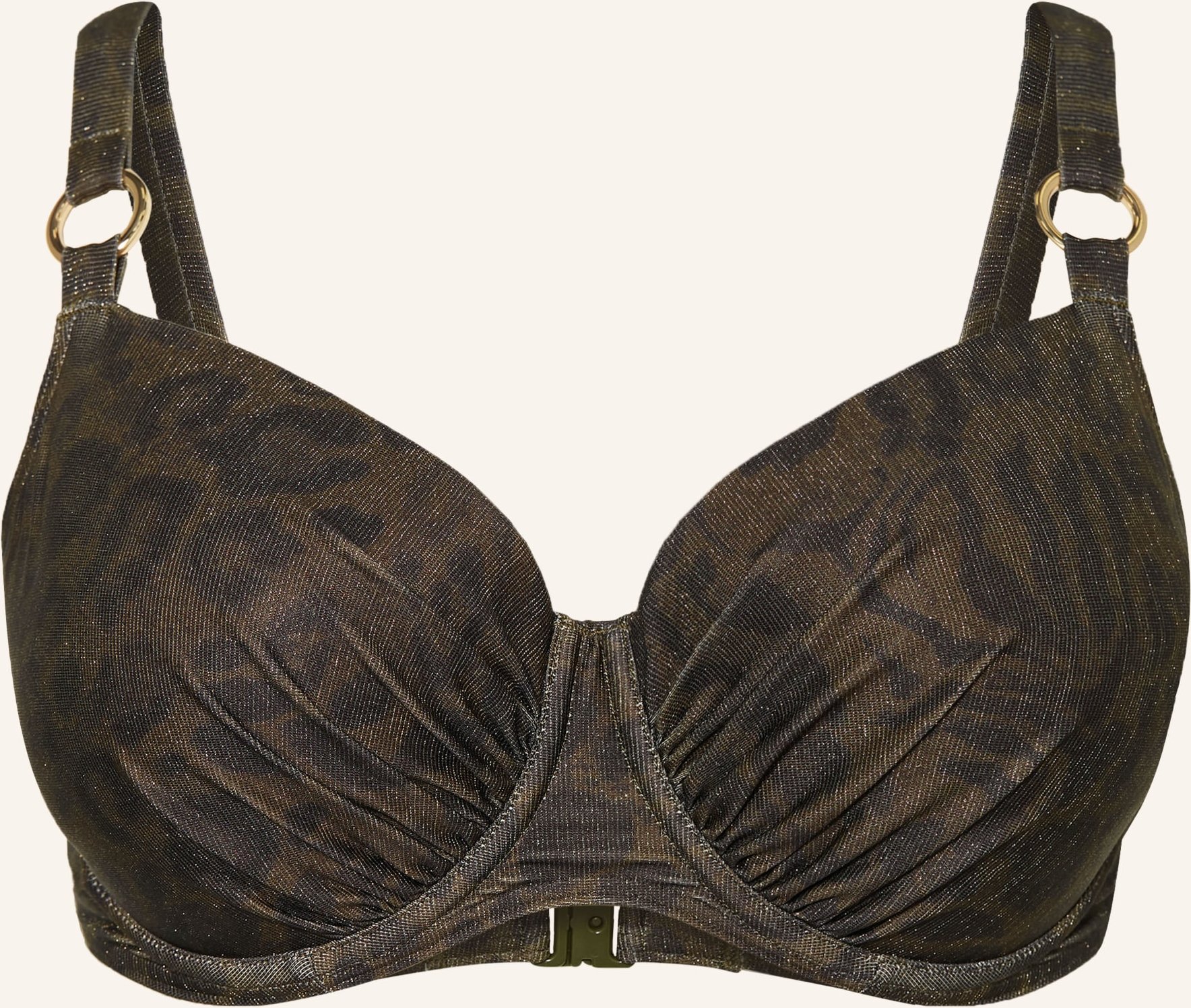 Primadonna Bügel-Bikini-Top Ratjada Mit Glitzergarn gruen