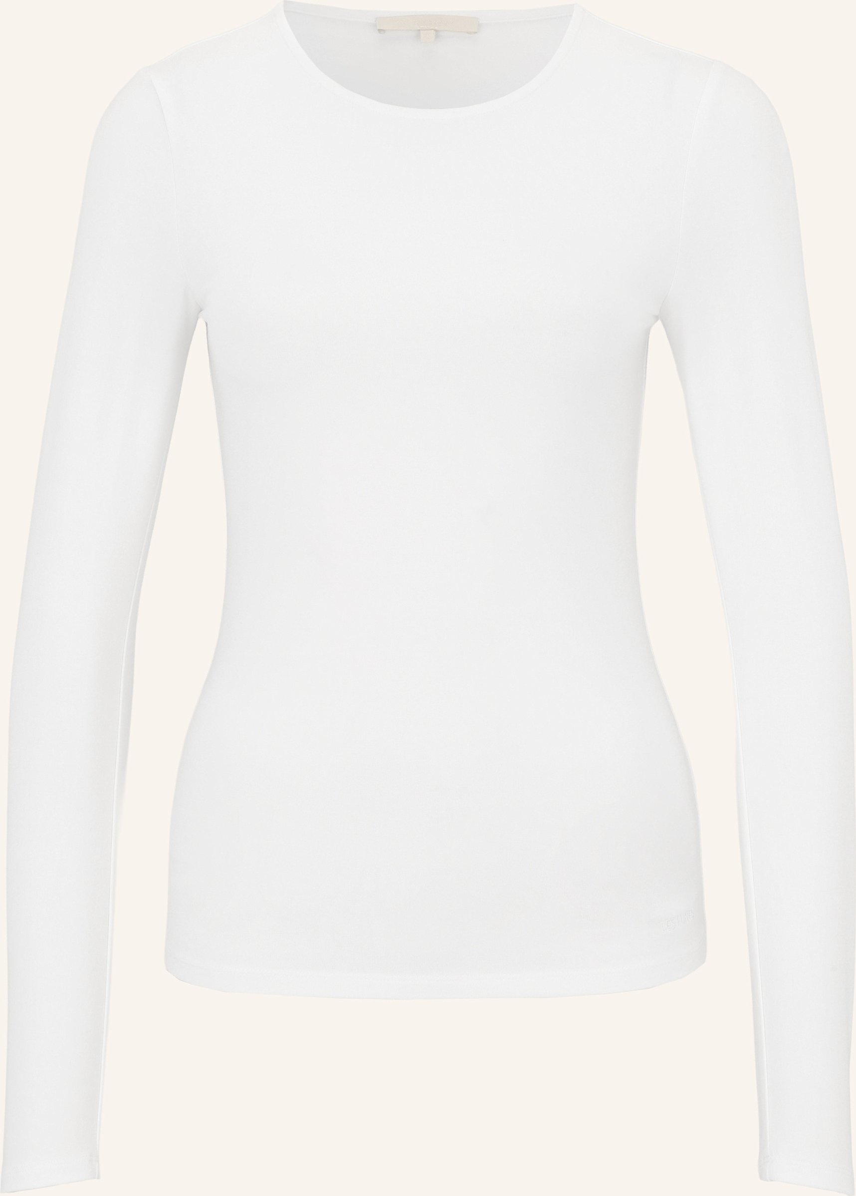 Les Lunes Langarmshirt Saage Warm Thermo Longsleeve weiss