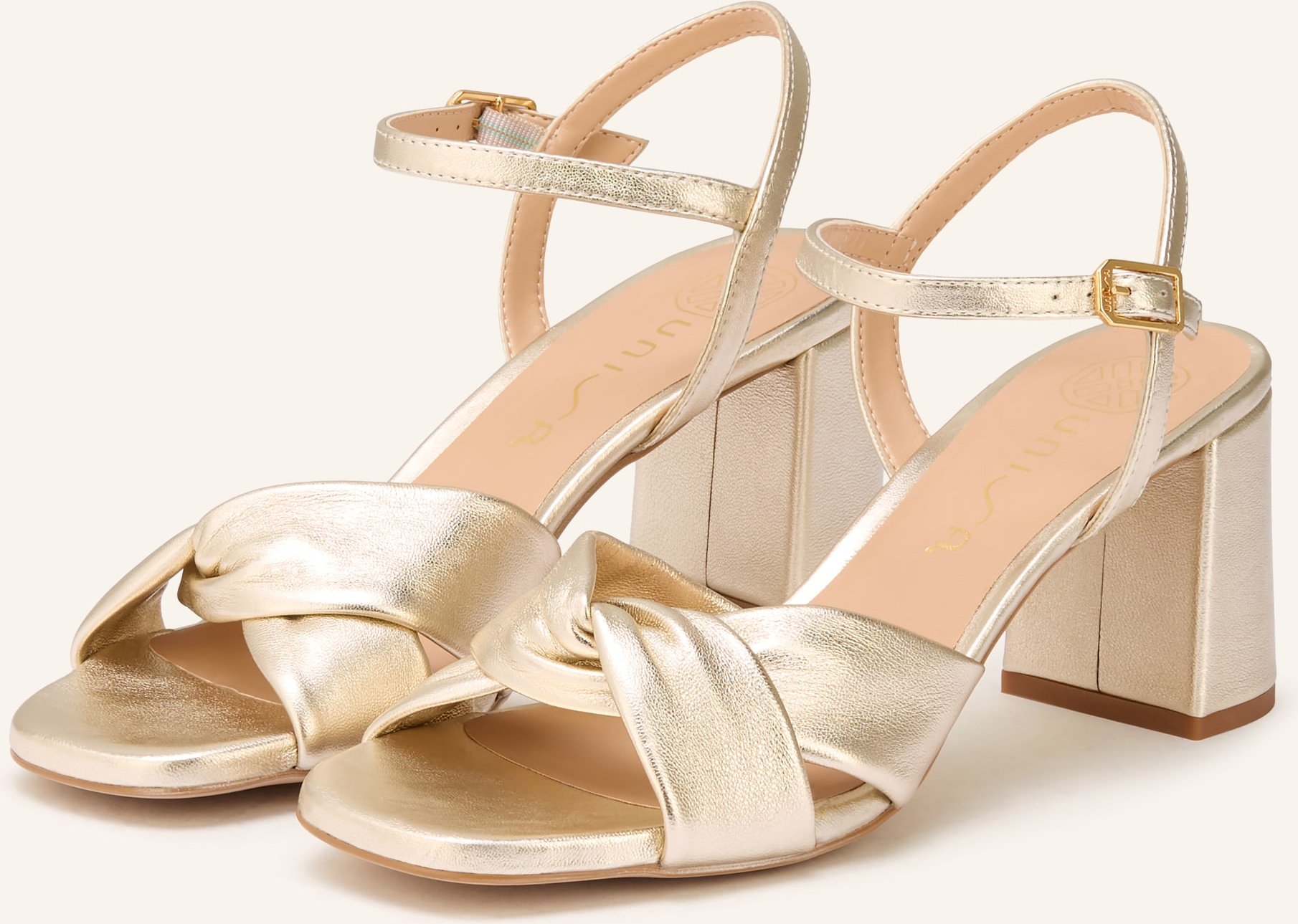 Unisa Sandaletten Medway gold