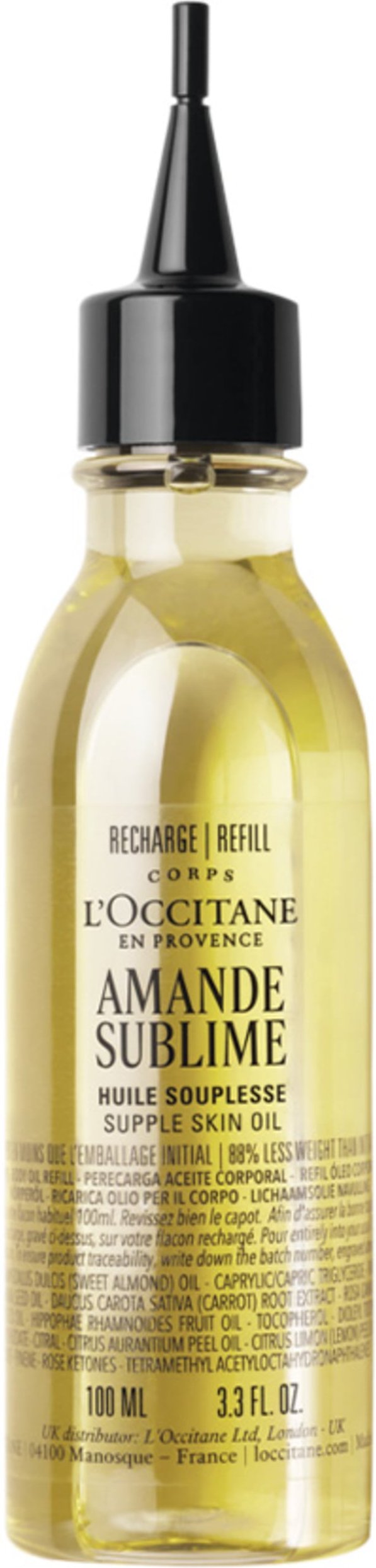 L'occitane Amande Sublime Refill Straffendes Körperöl 100 ml