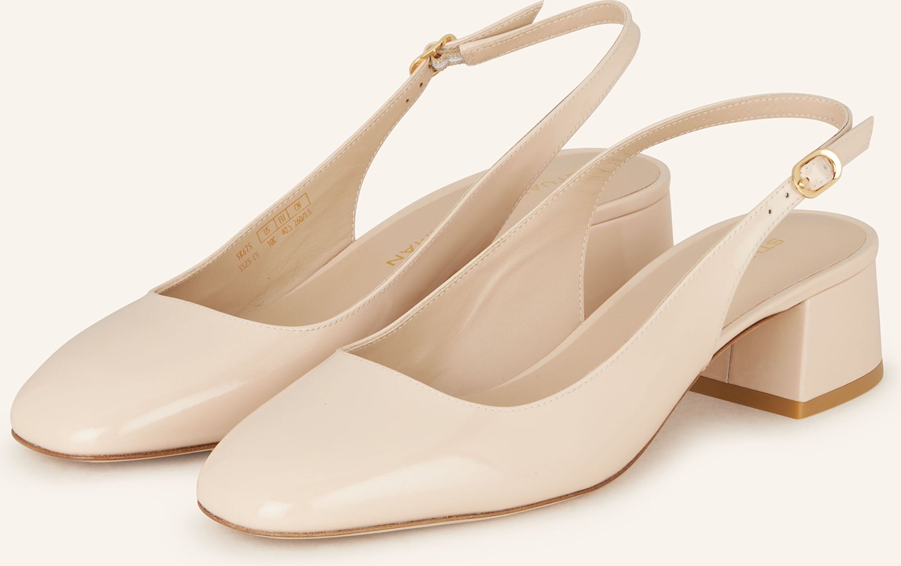 Stuart Weitzman Slingpumps Maeve 35 beige