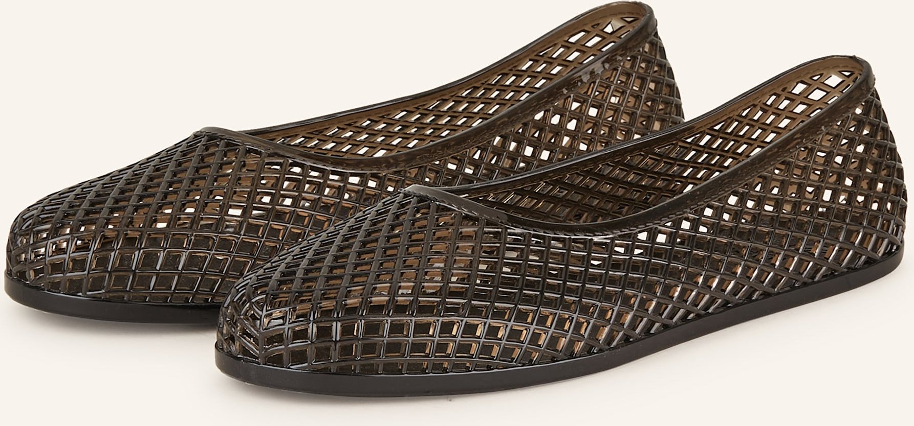 Ancient Greek Sandals Ballerinas Iro Jelly schwarz