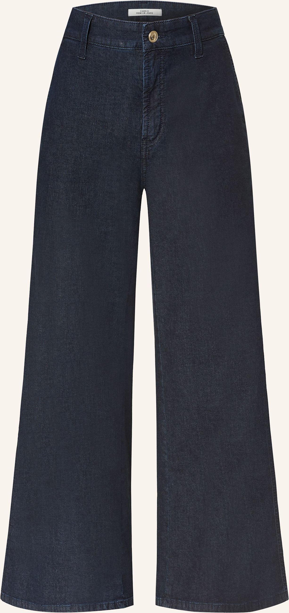 Cambio Wide Leg Jeans Alek blau