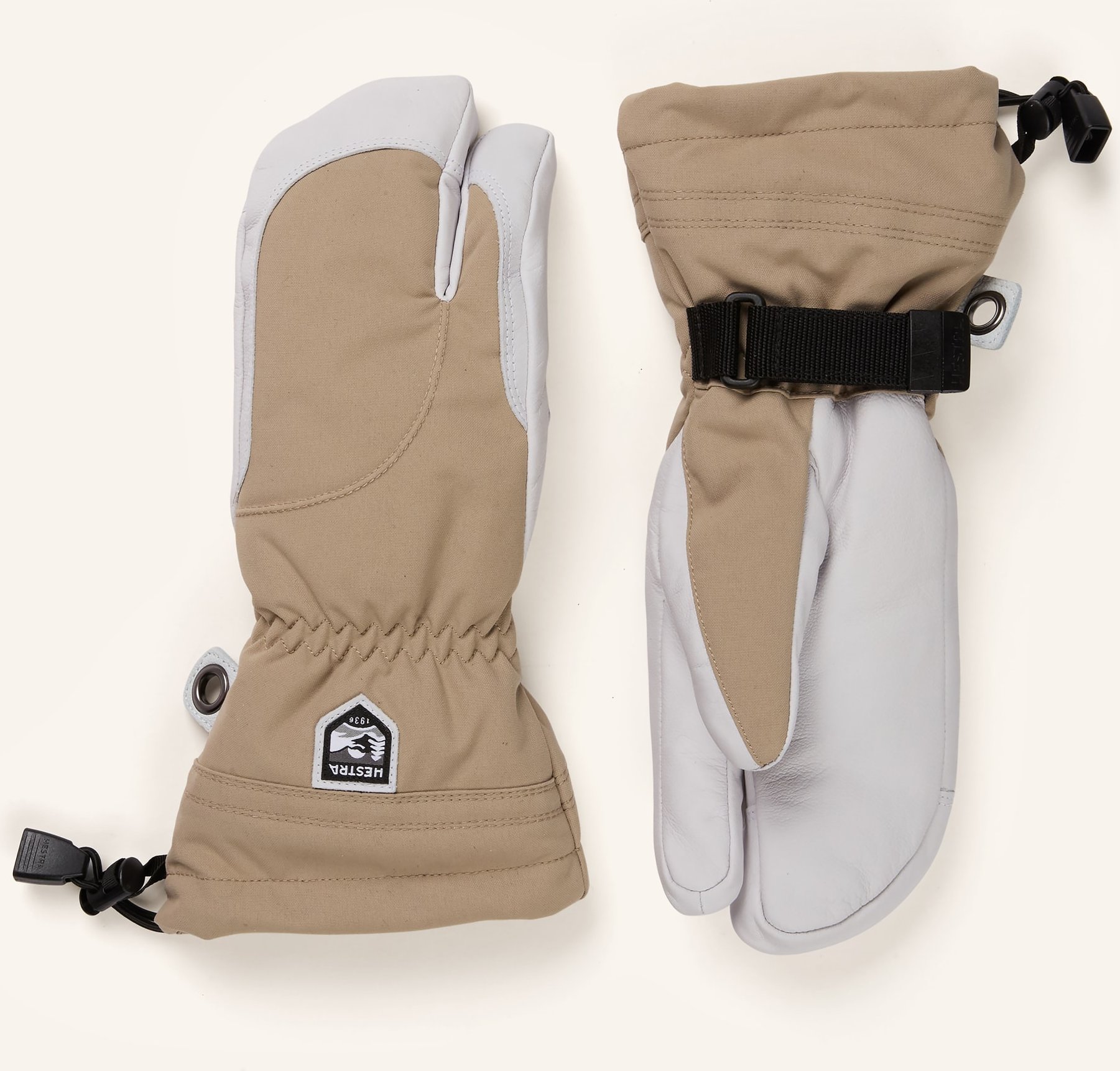 Hestra Skihandschuhe Heli Ski weiss