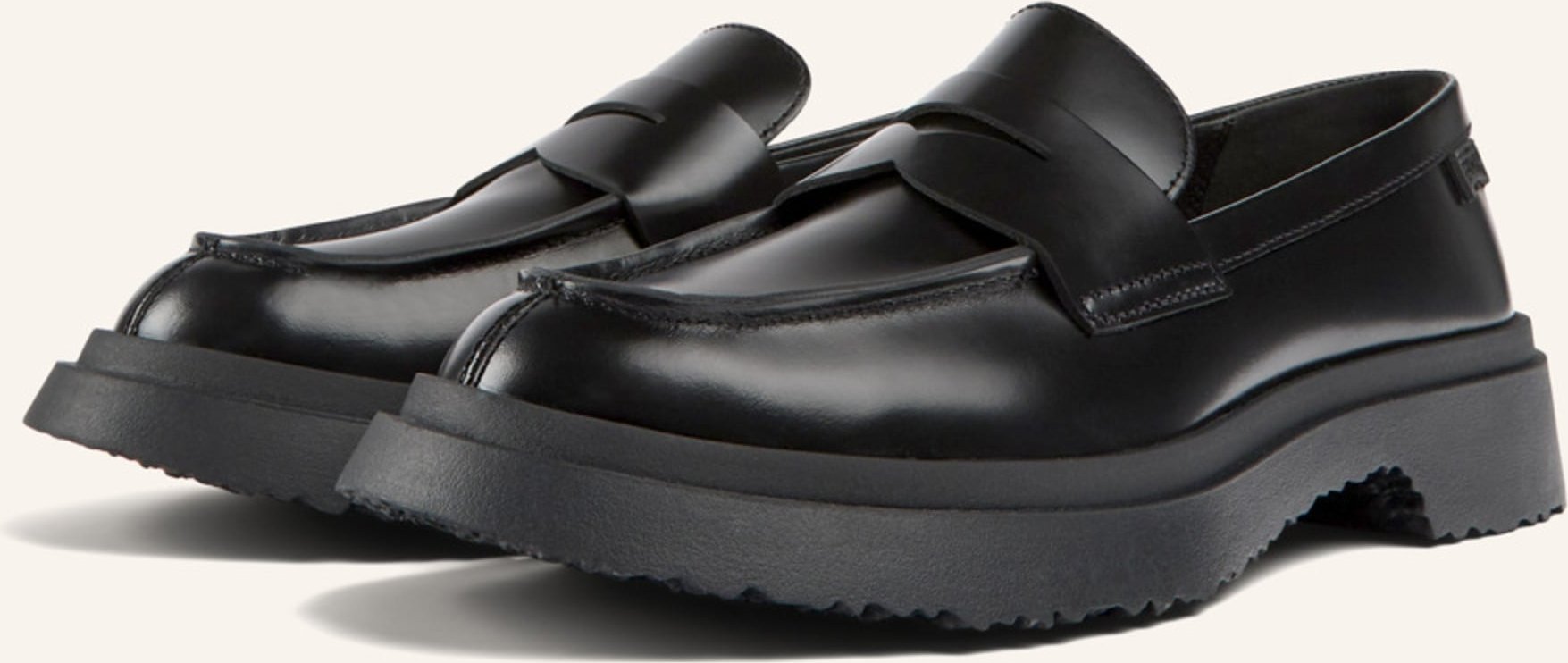 Camper Mokassins Walden schwarz