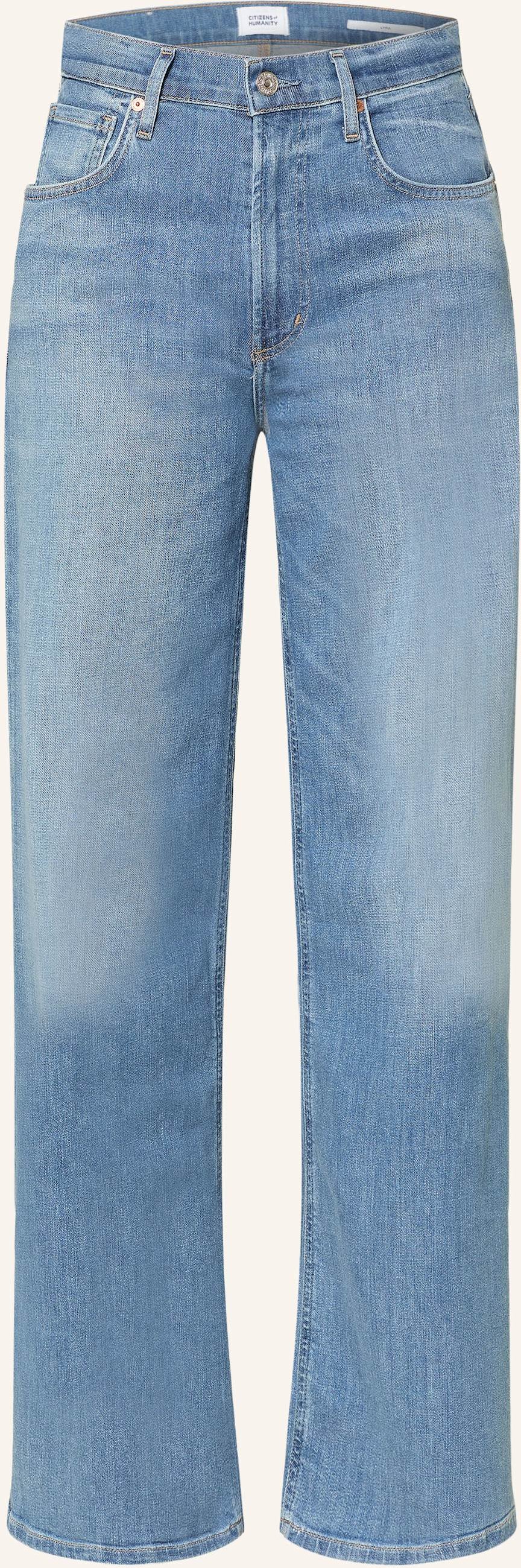 Citizens Of Humanity Wide Leg Jeans Lyra blau