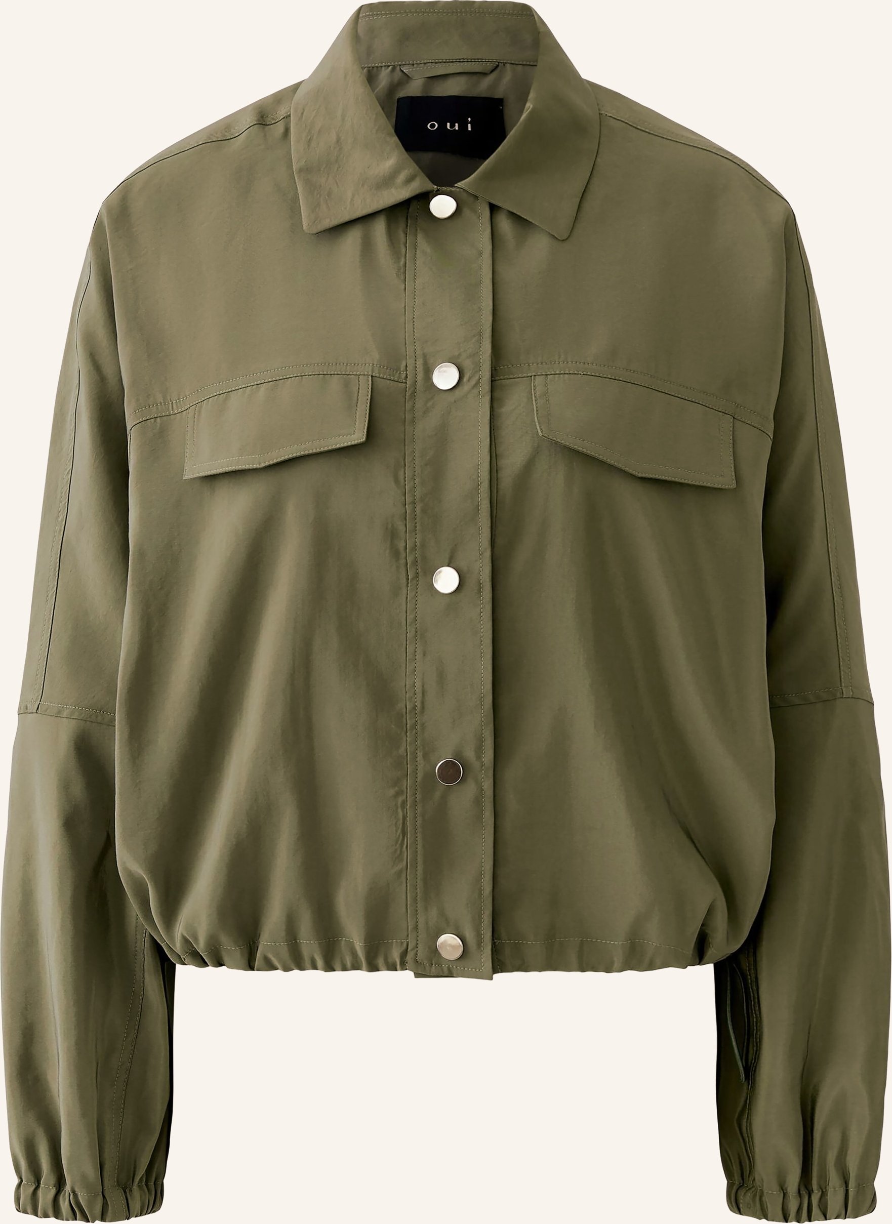 Oui Jacke gruen