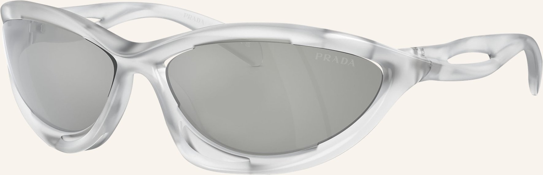 Prada Sonnenbrille pra23s transparent