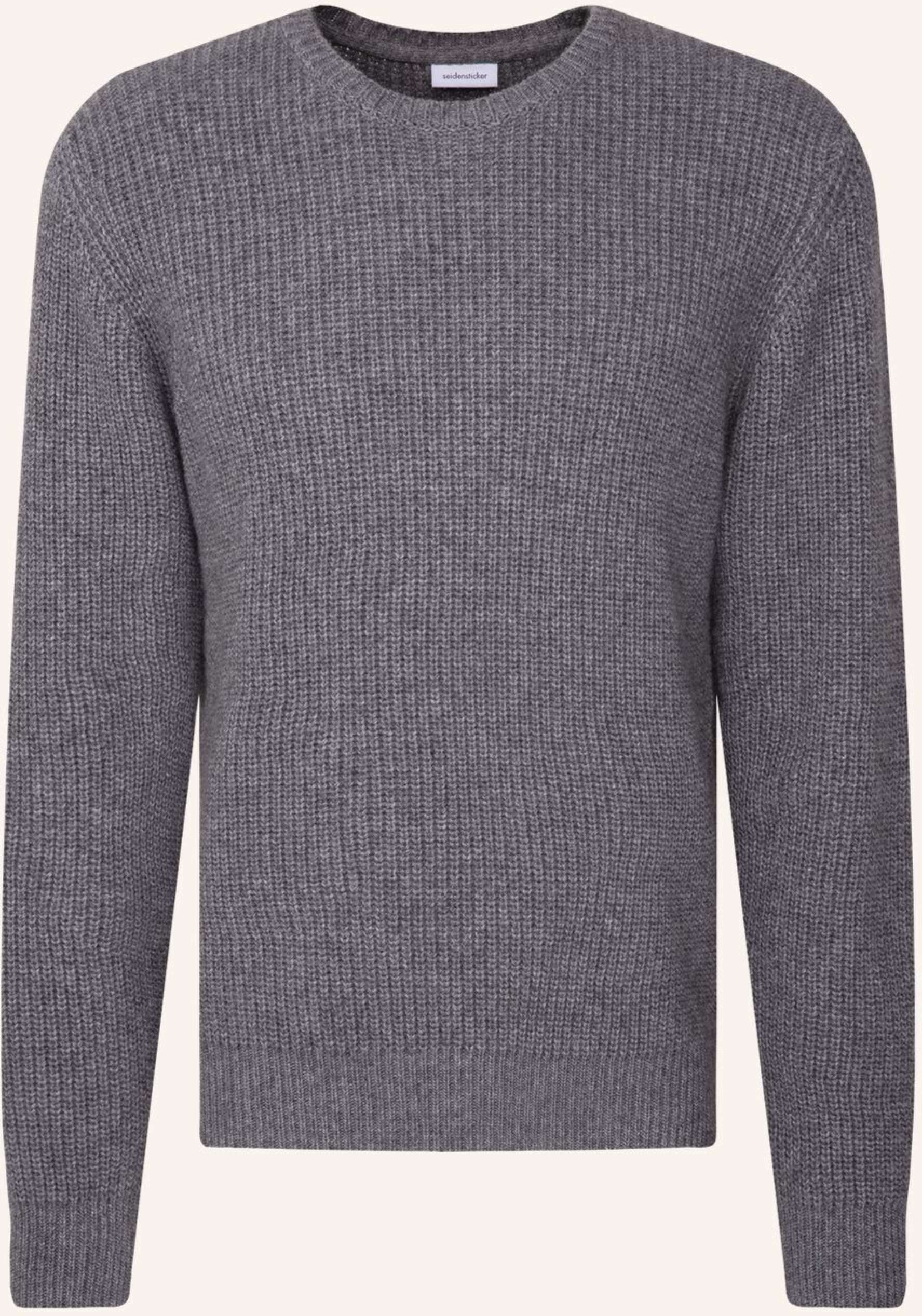 Thumbnail - Seidensticker Pullover Regular Fit grau