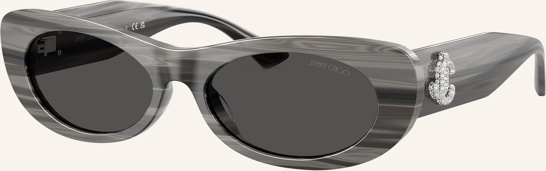 Jimmy Choo Sonnenbrille jc5038bu grau