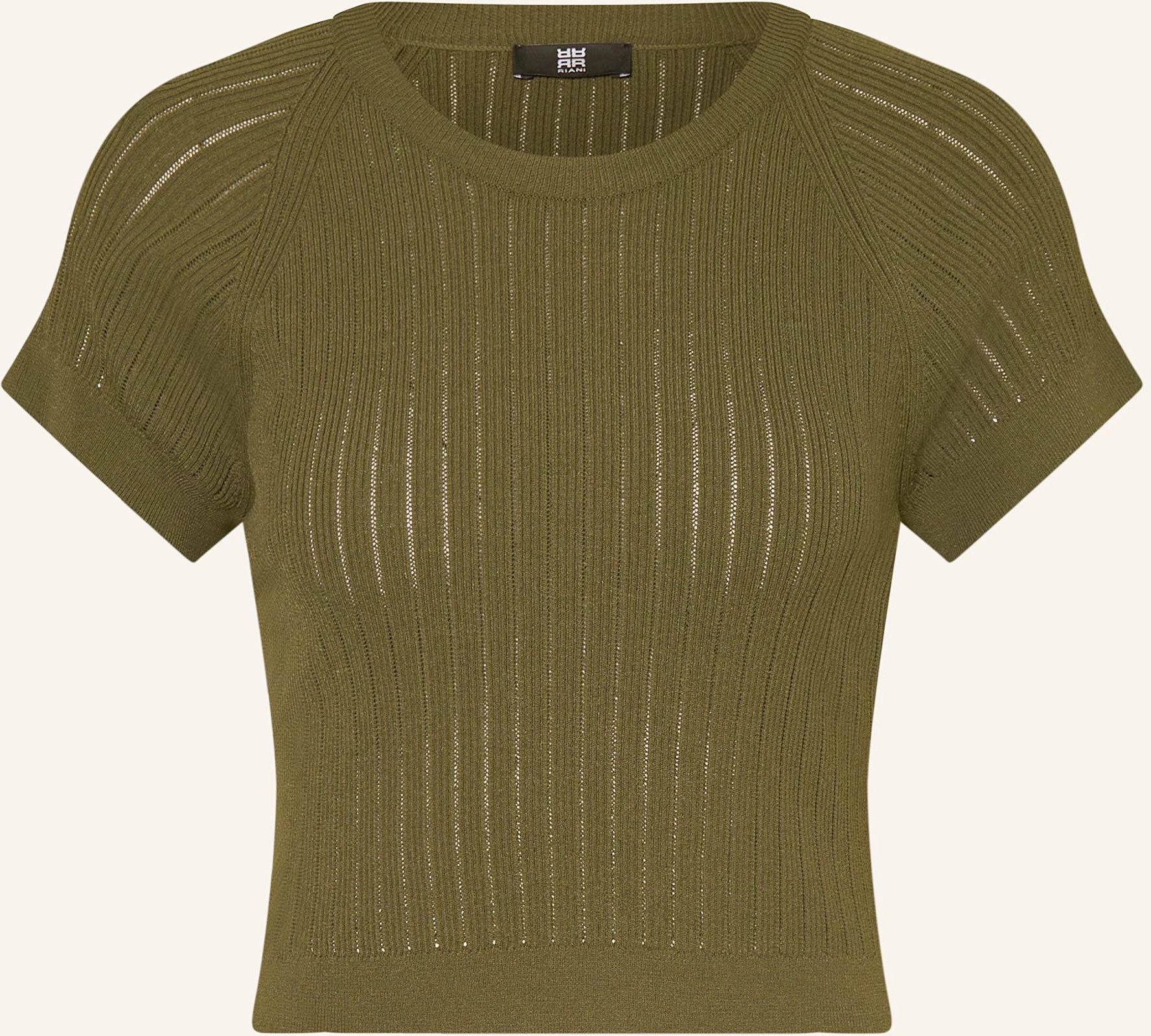 Thumbnail - Riani Cropped-Strickshirt gruen