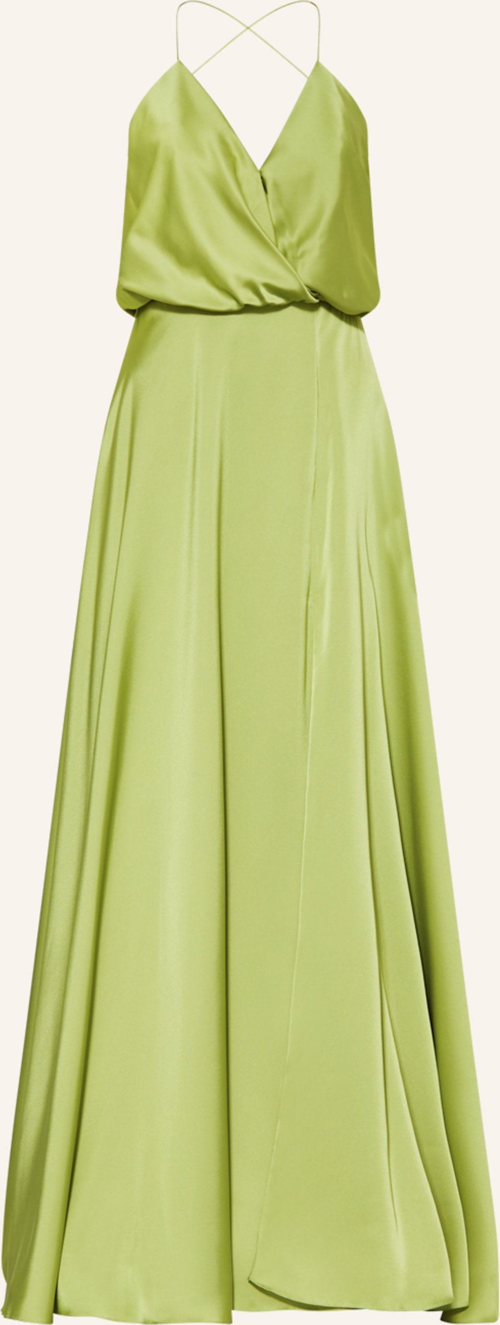 Unique Abendkleid Mit Stola gruen