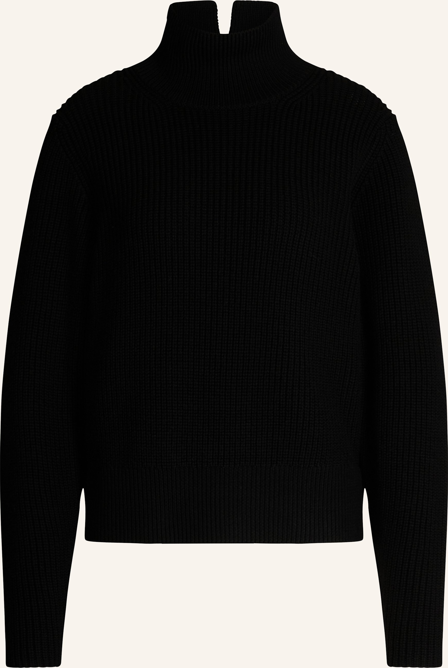 Windsor. Pullover Aus Merinowolle schwarz