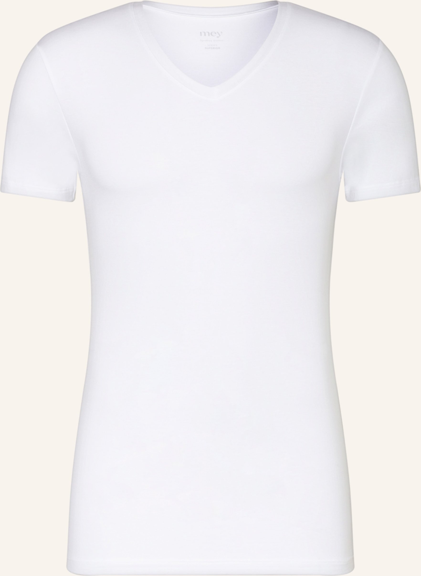 Mey V-Shirt Serie Superior weiss