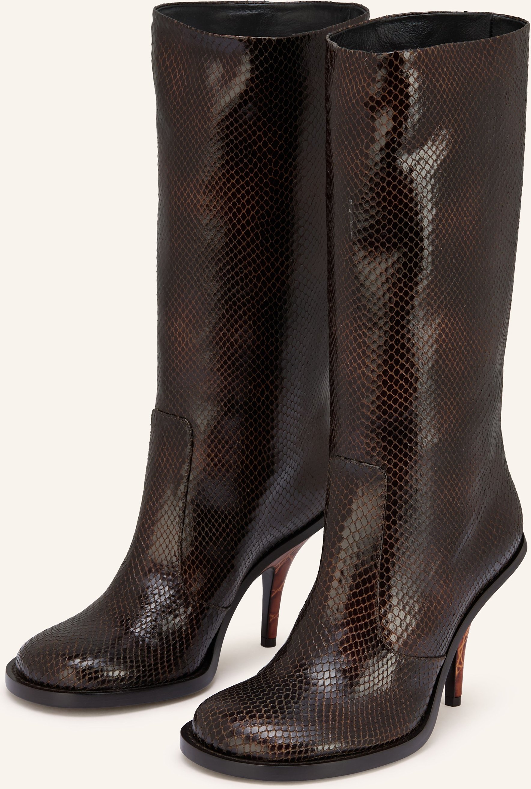 Dries Van Noten Stiefel braun