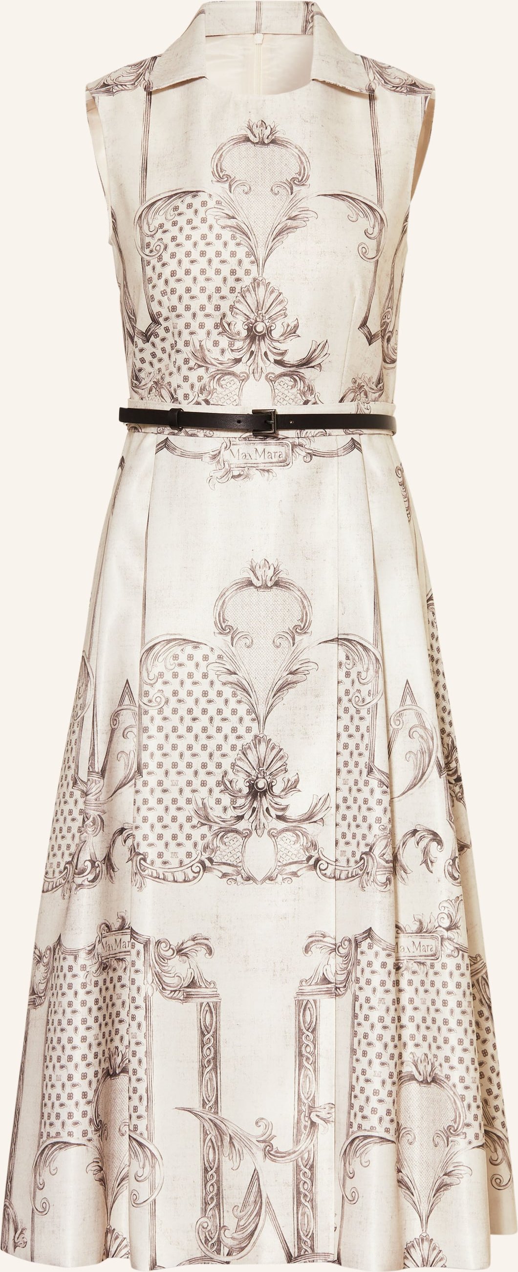 Max Mara Kleid Tambuto beige