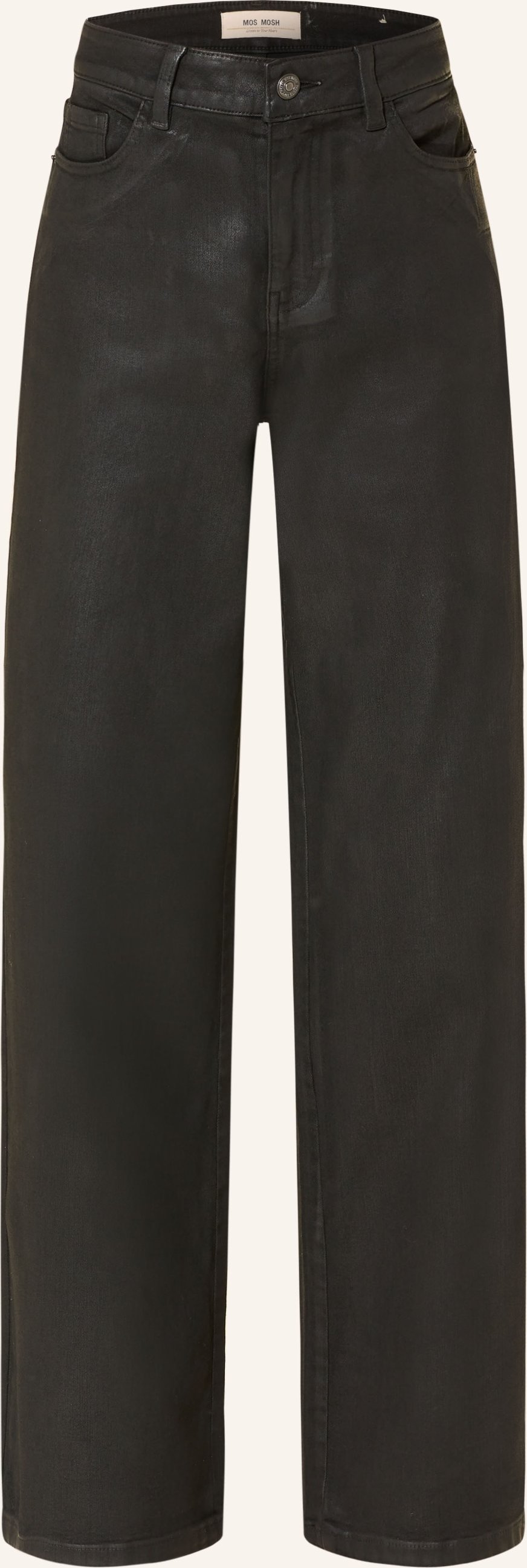 Mos Mosh Wide Leg Jeans Mmdara schwarz