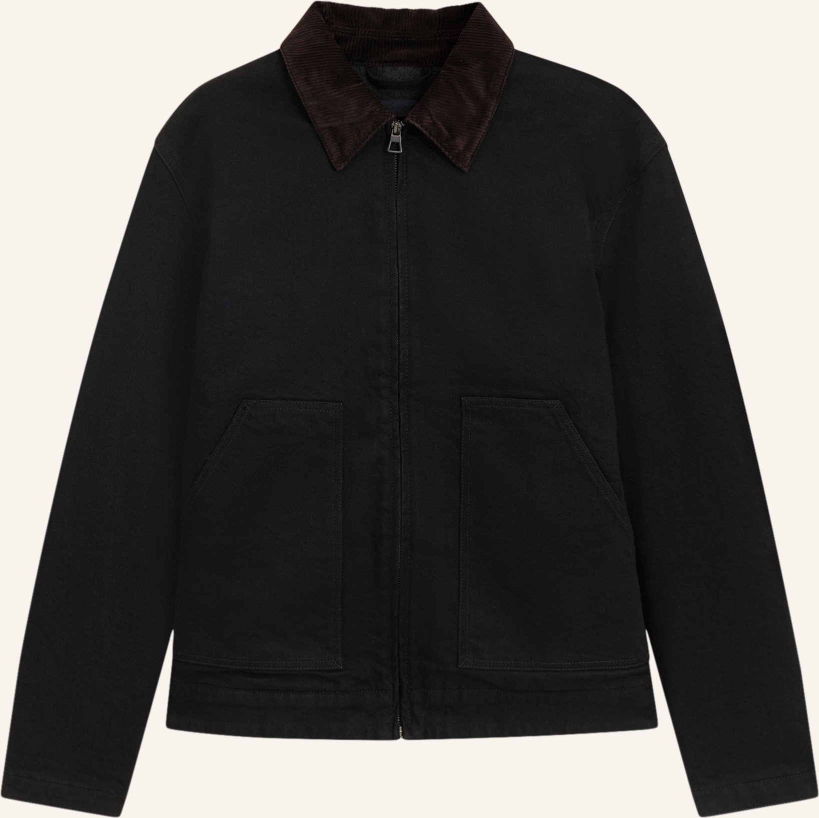 Boss Casual Jacke Denim Jacket_Db Regular Fit schwarz