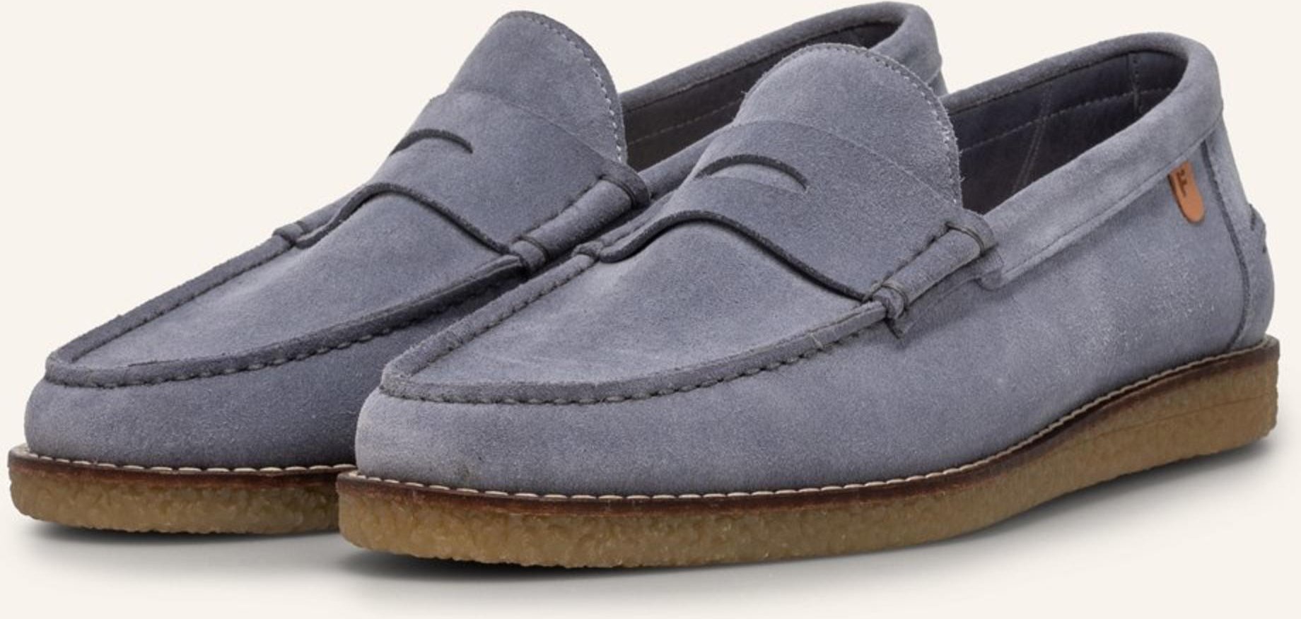 Floris Van Bommel Loafer De Krepper 01 blau