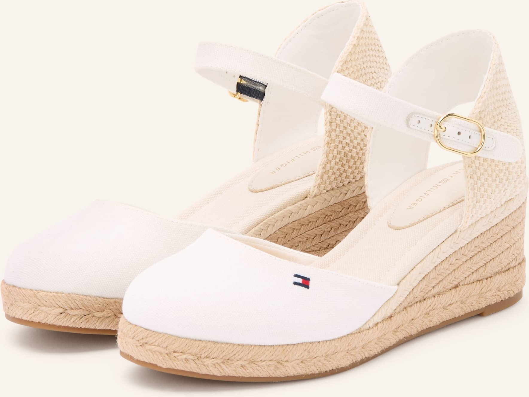 Tommy Hilfiger Wedges weiss