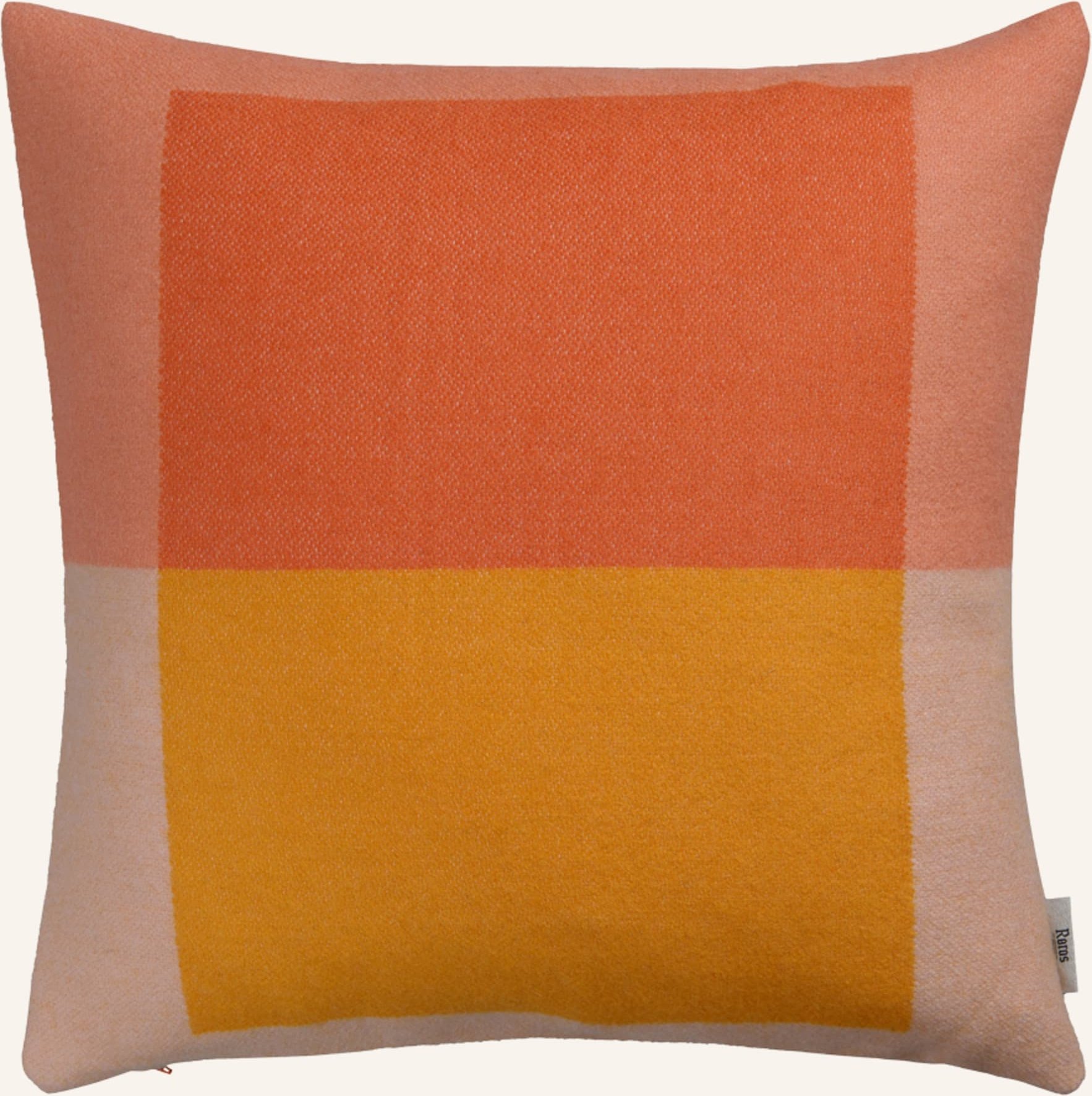 Thumbnail - Røros Tweed Tweed-Dekokissen Syndin orange