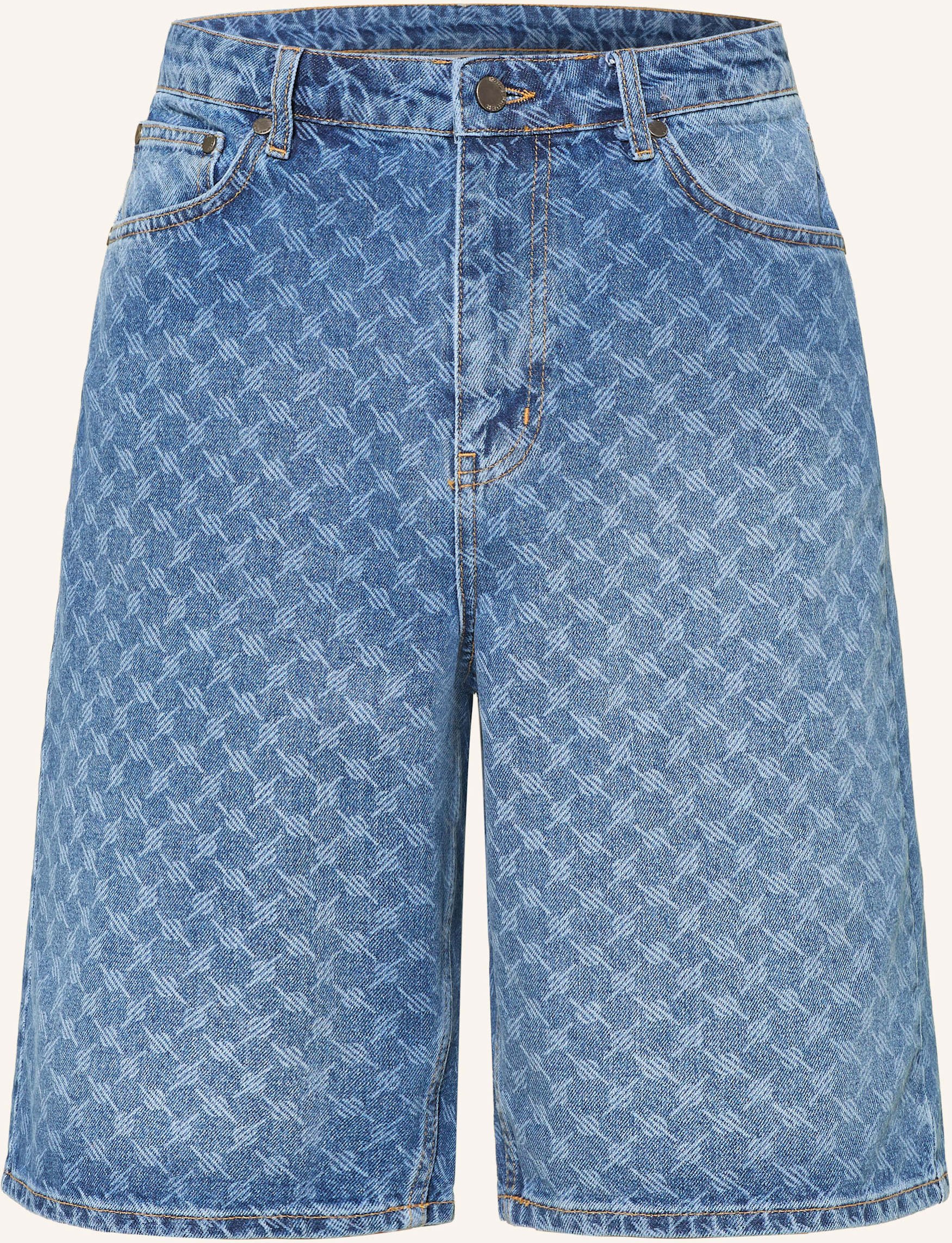 Daily Paper Jeansshorts blau