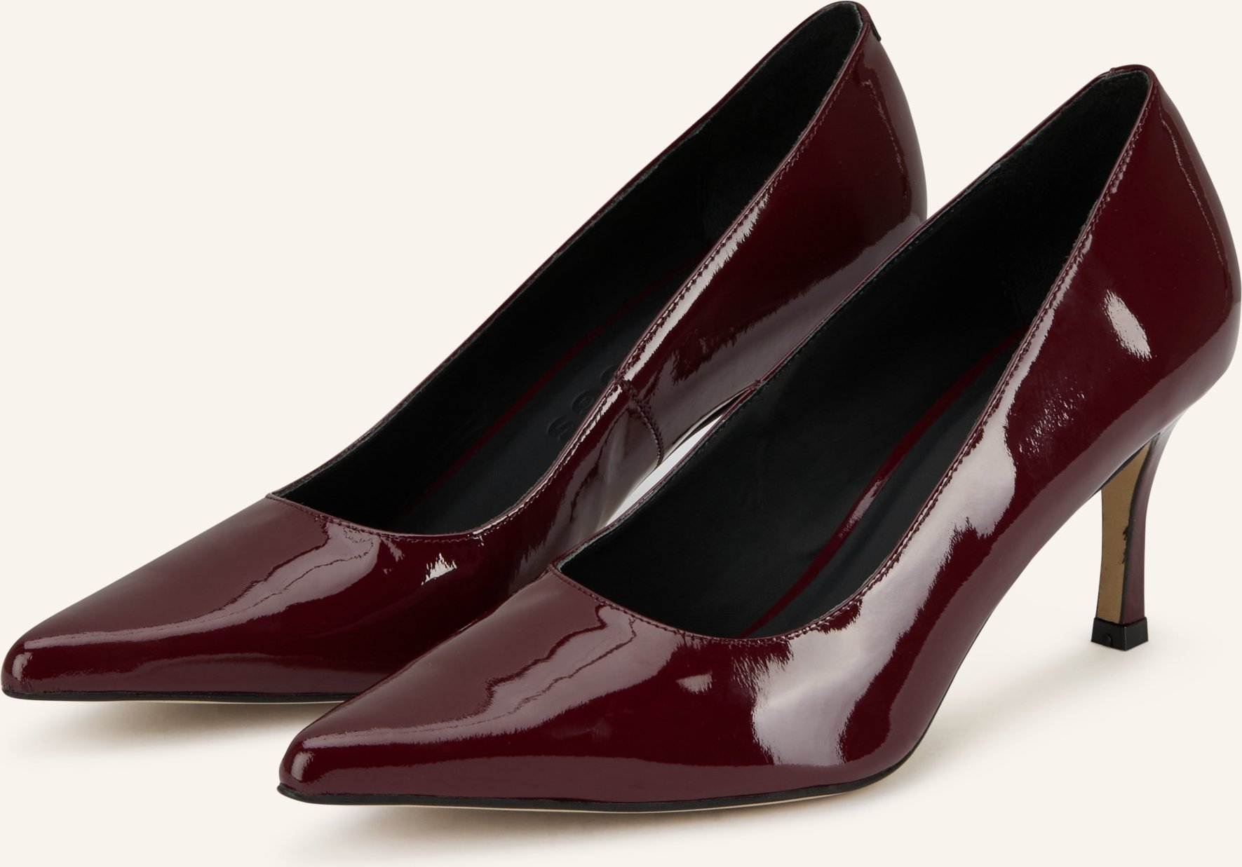 Mrs & Hugs Lack-Pumps rot