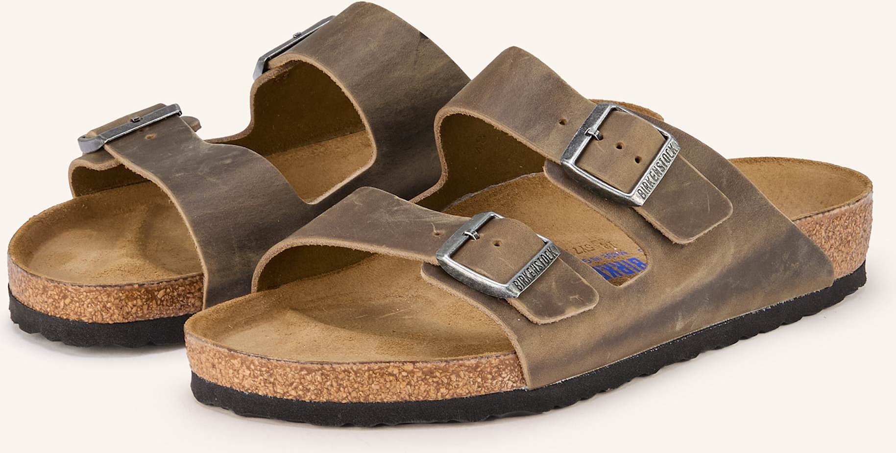 Birkenstock Pantoletten Arizona gruen