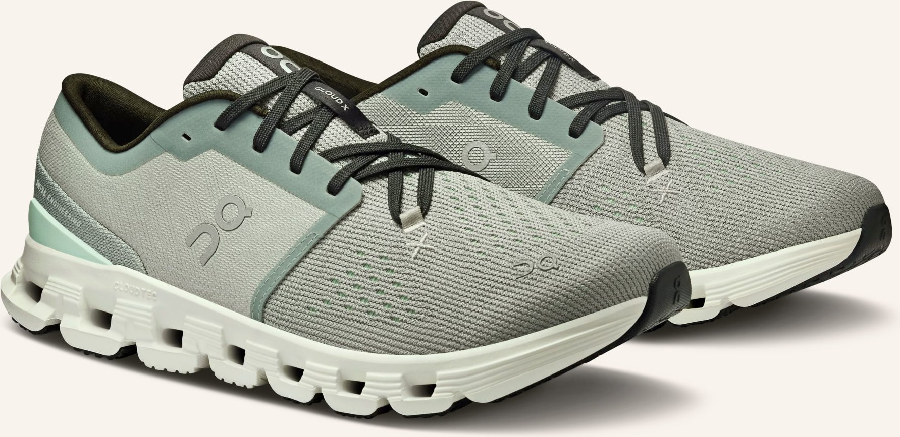 Thumbnail - On Fitnessschuhe Cloud x4 gruen