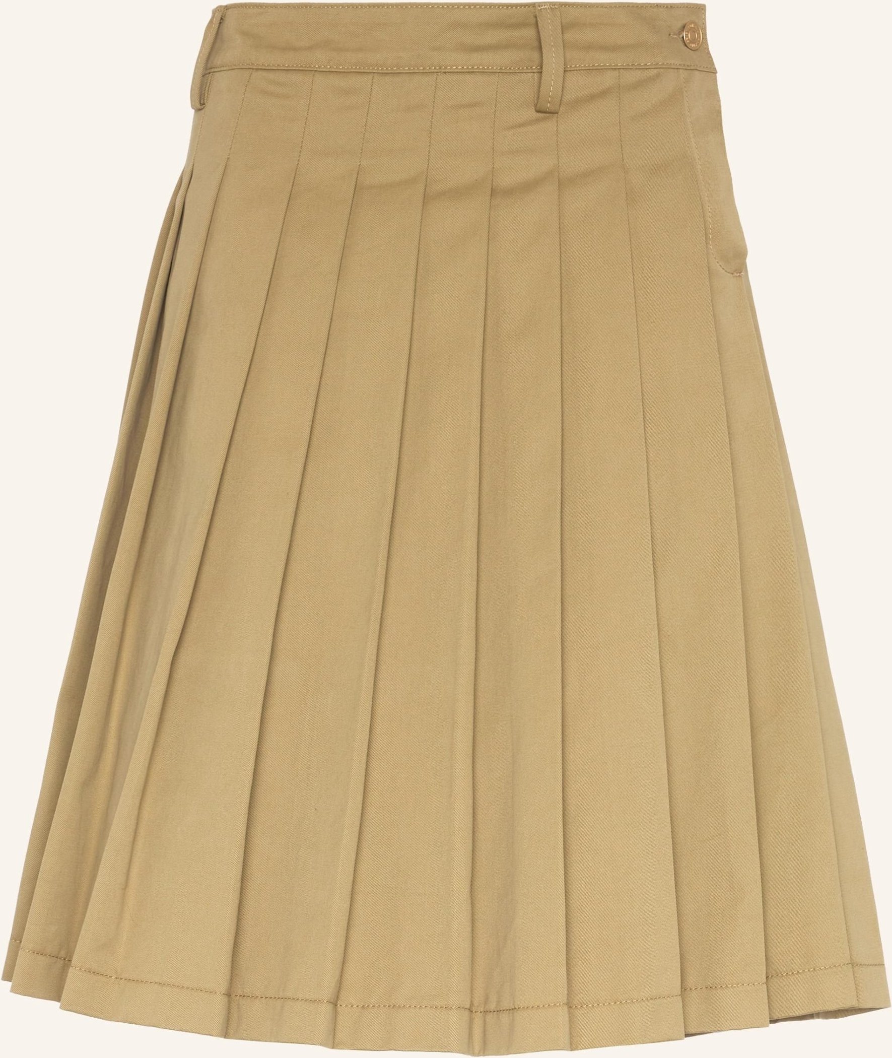 7 For All Mankind Skirt Pleated Midi beige