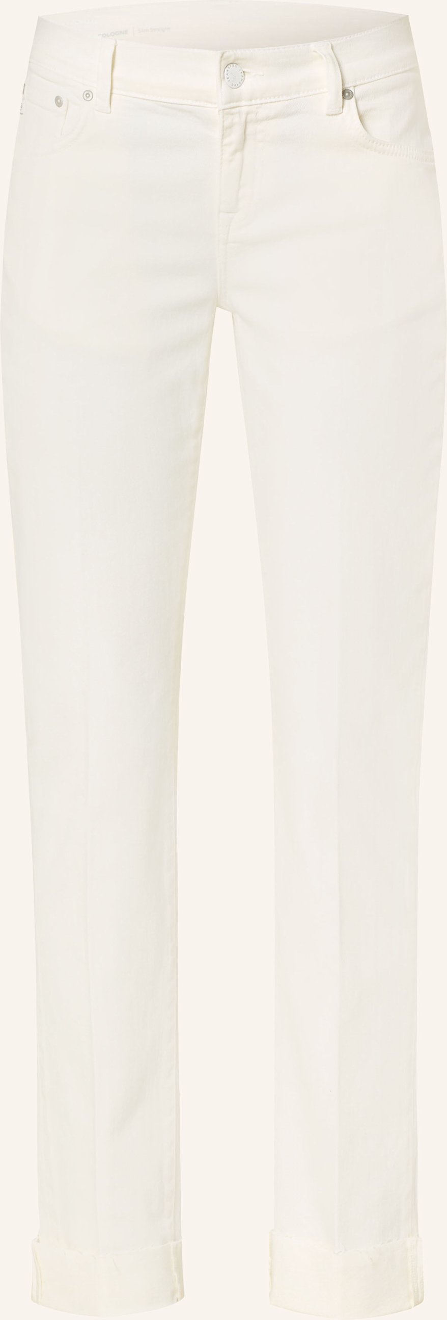 Thumbnail - Ag Jeans Straight Jeans Cologne weiss