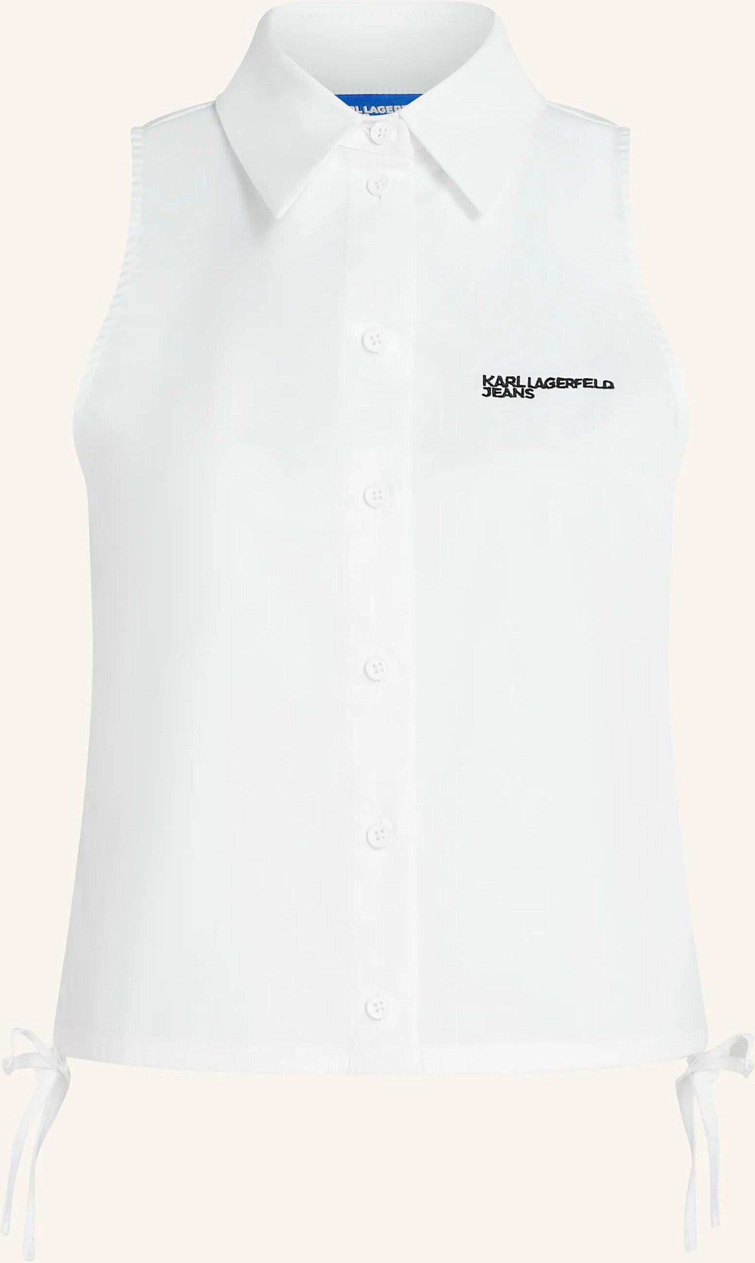 Karl Lagerfeld Jeans Bluse weiss