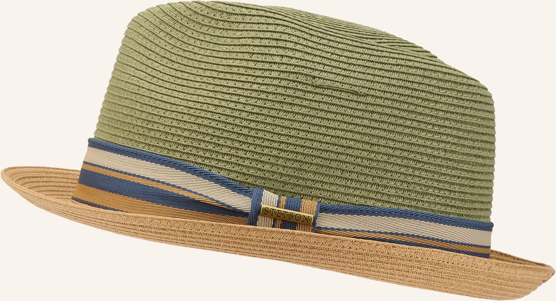 Stetson Strohhut Licano Trilby Toyo gruen