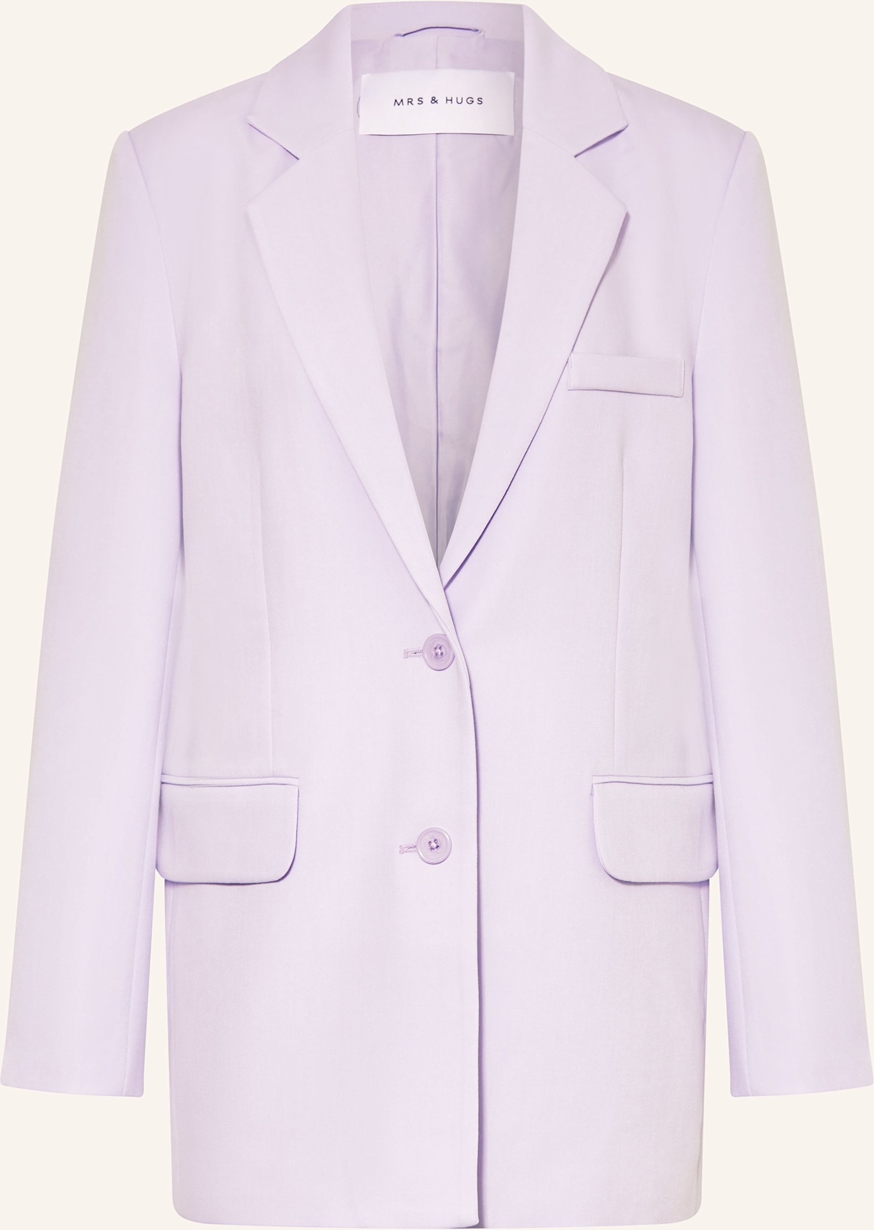Mrs & Hugs Longblazer lila