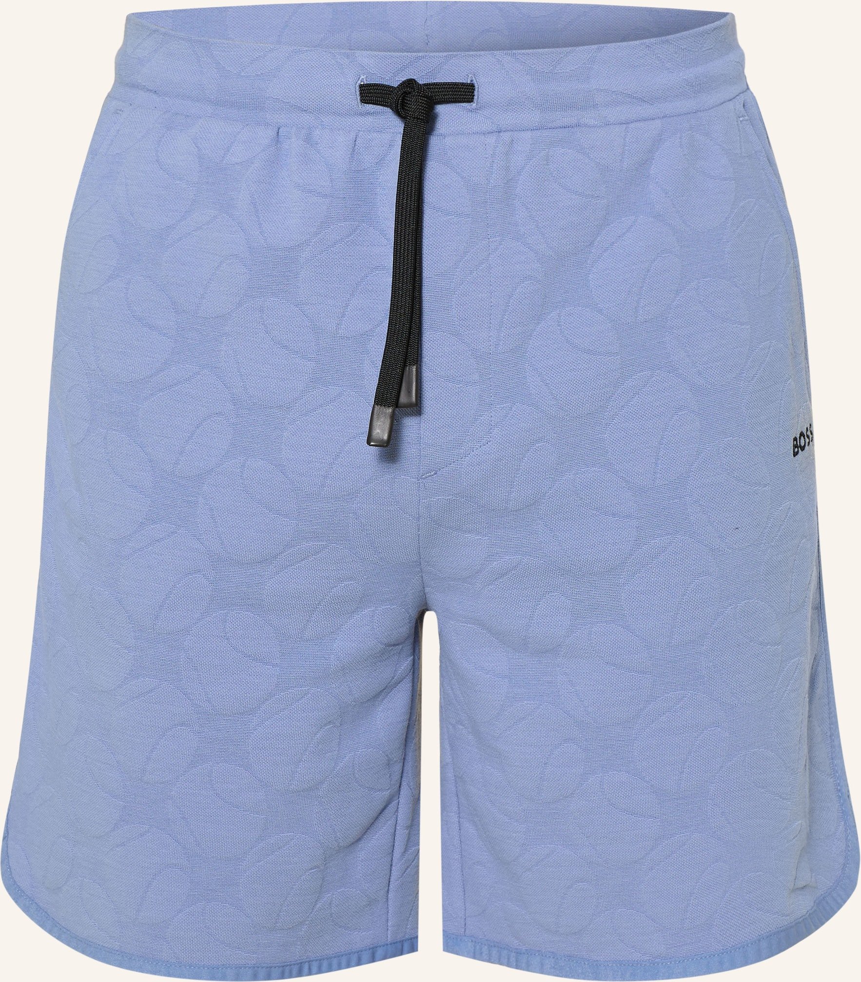 Boss Sweatshorts Member blau