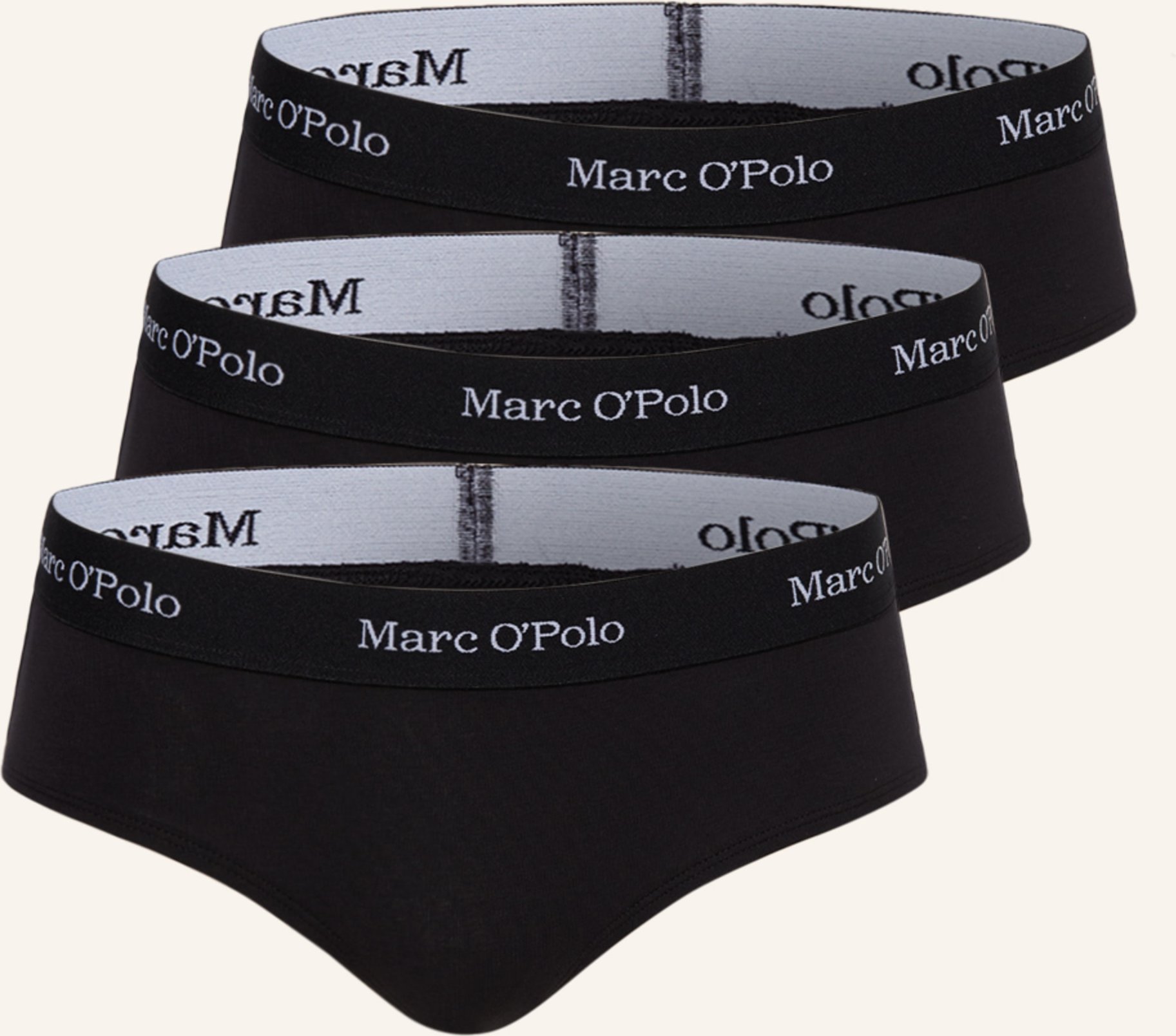 Marc O'polo 3er-Pack Panties schwarz